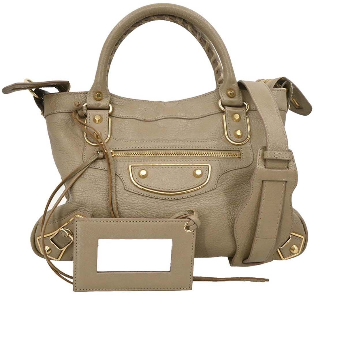 Balenciaga Balenciaga Town Classic Studs Bag Leather Size ONE SIZE - 1 Thumbnail