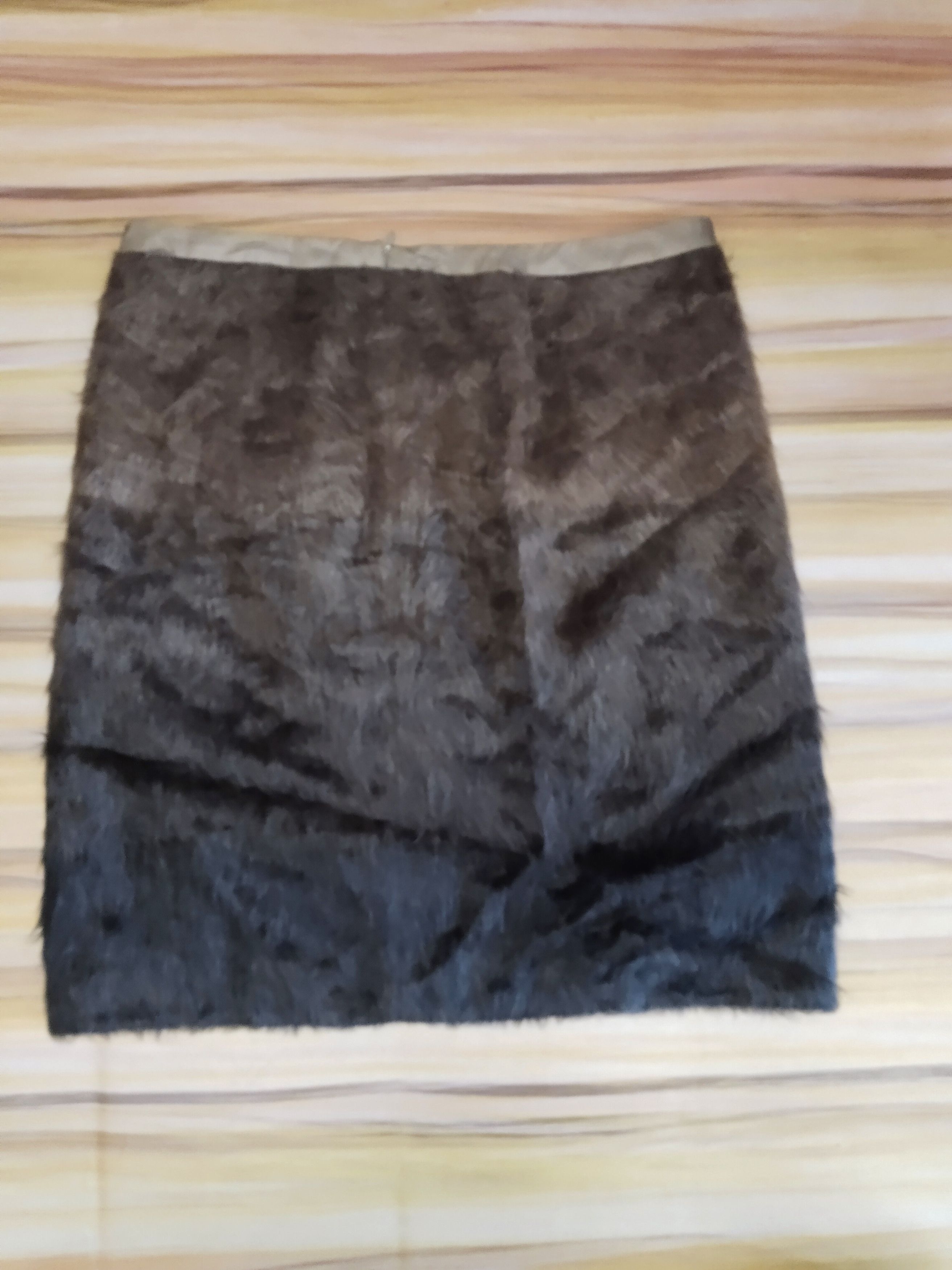 Max Mara MAX MARA Fur Alpaca Mini Skirt Size 30" / US 8 / IT 44 - 4 Thumbnail