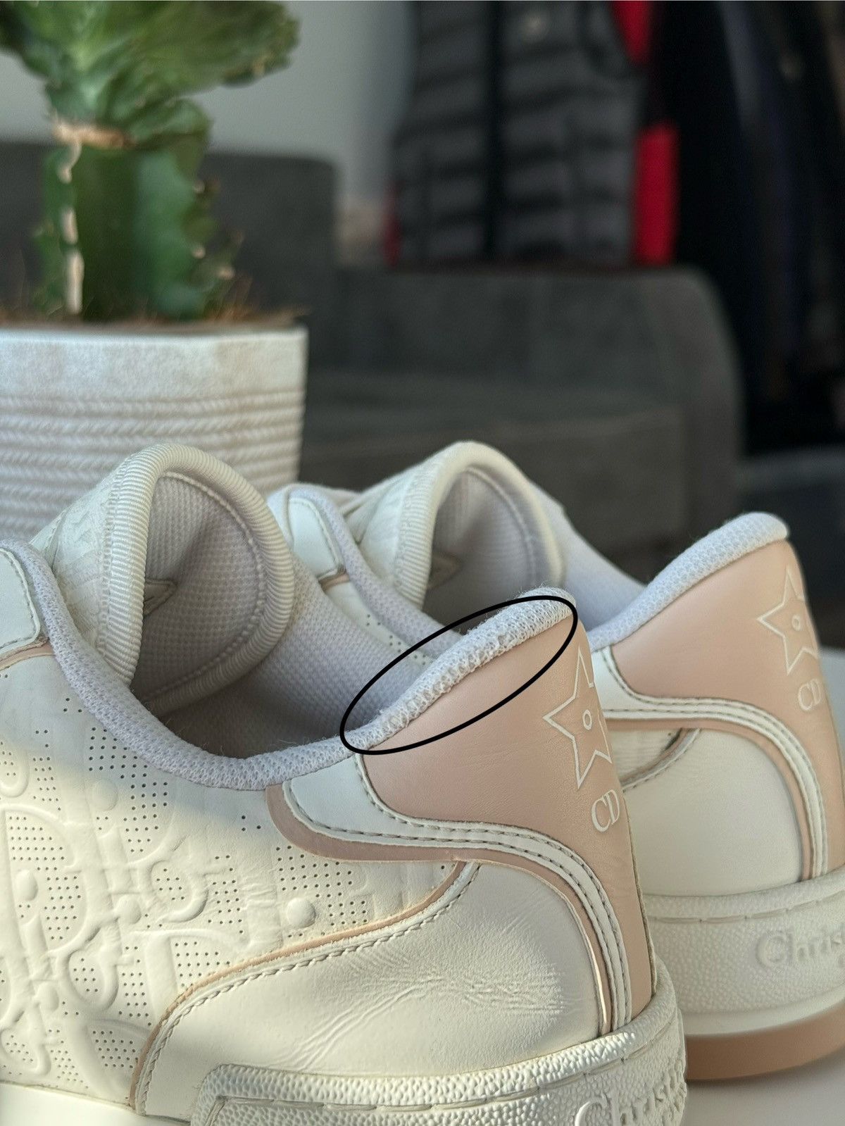 Dior Dior One Monogram Sneackers Low White Pink Size US 8.5 / IT 38.5 - 16 Thumbnail