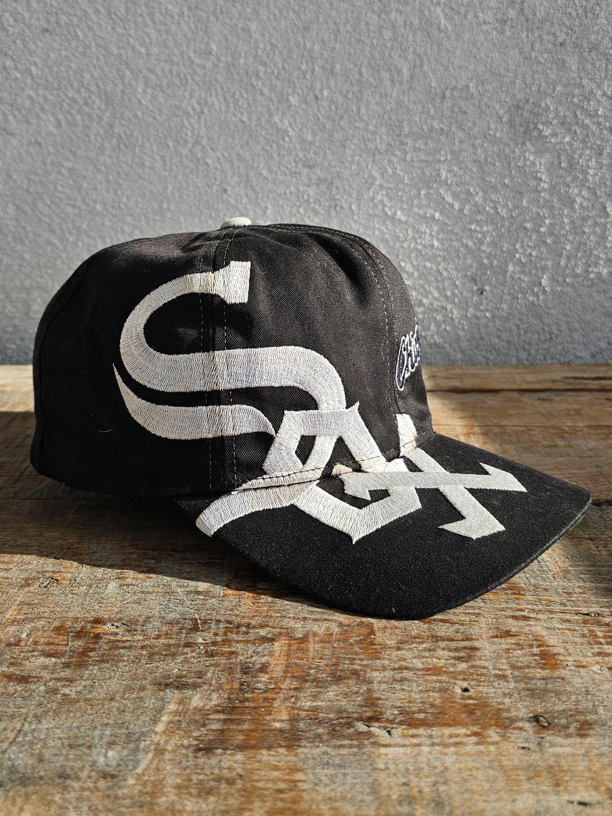 MLB Chicago White Sox Big Logo Hat Size ONE SIZE - 2 Thumbnail