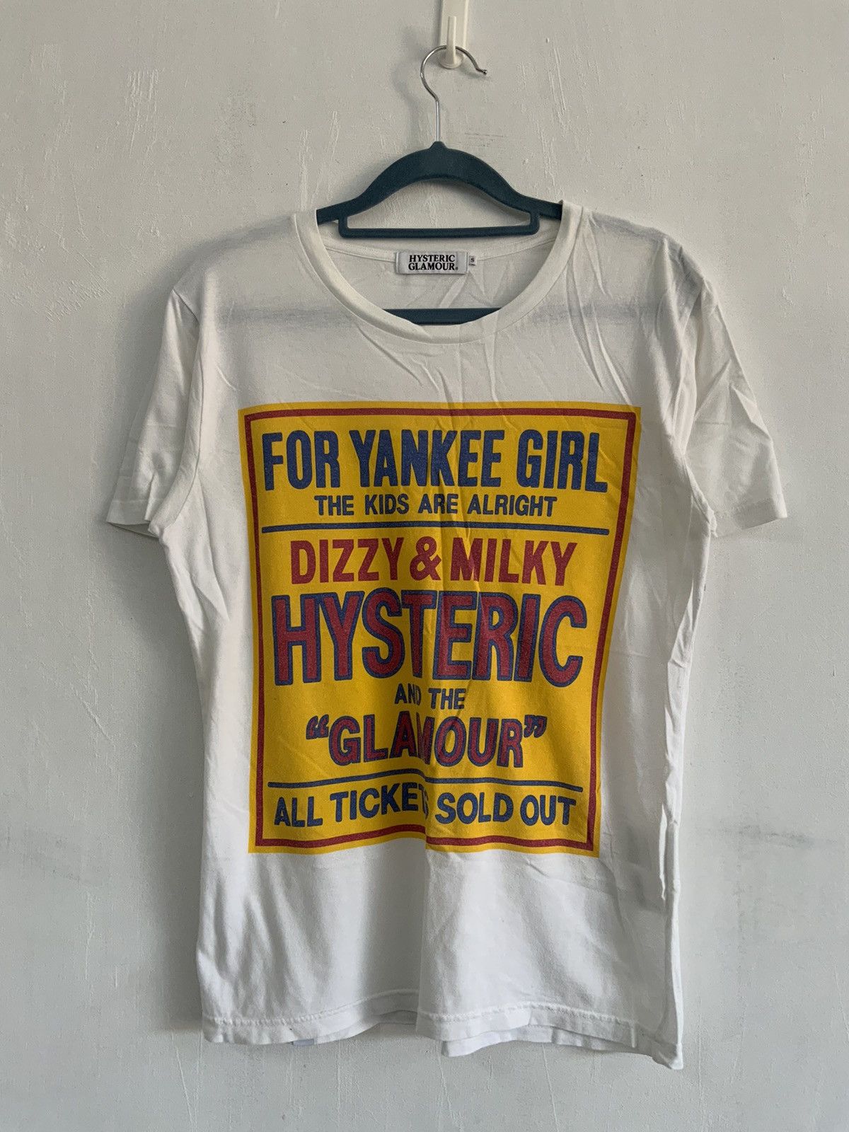 Hysteric Glamour Vintage Hysteric Glamour Yankee Girl Dizzy & Milky Tee Size US S / EU 44-46 / 1 - 1 Thumbnail