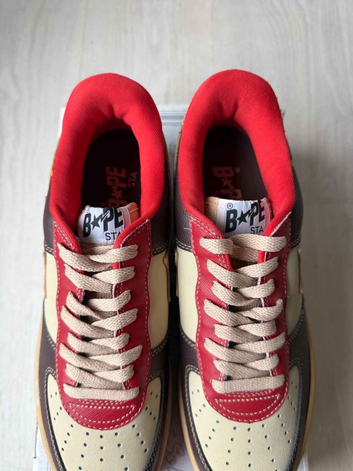Bape 2007 Bapesta Low Kanye West College Drop Out Size US 8.5 / EU 41-42 - 8 Thumbnail