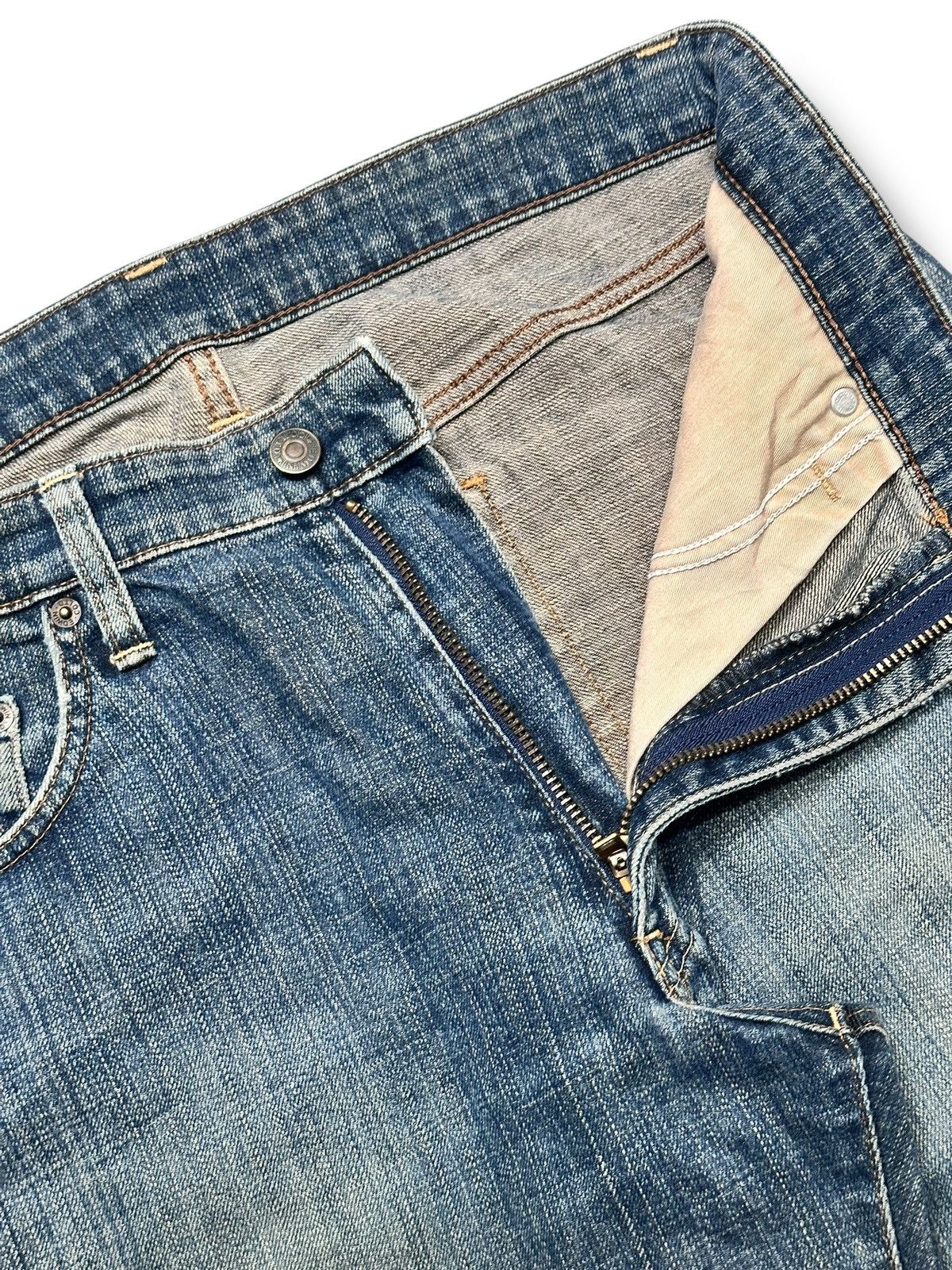 Edwin Vintage EDWIN Distressed Japan Denim With Faded Wash Size US 32 / EU 48 - 11 Thumbnail