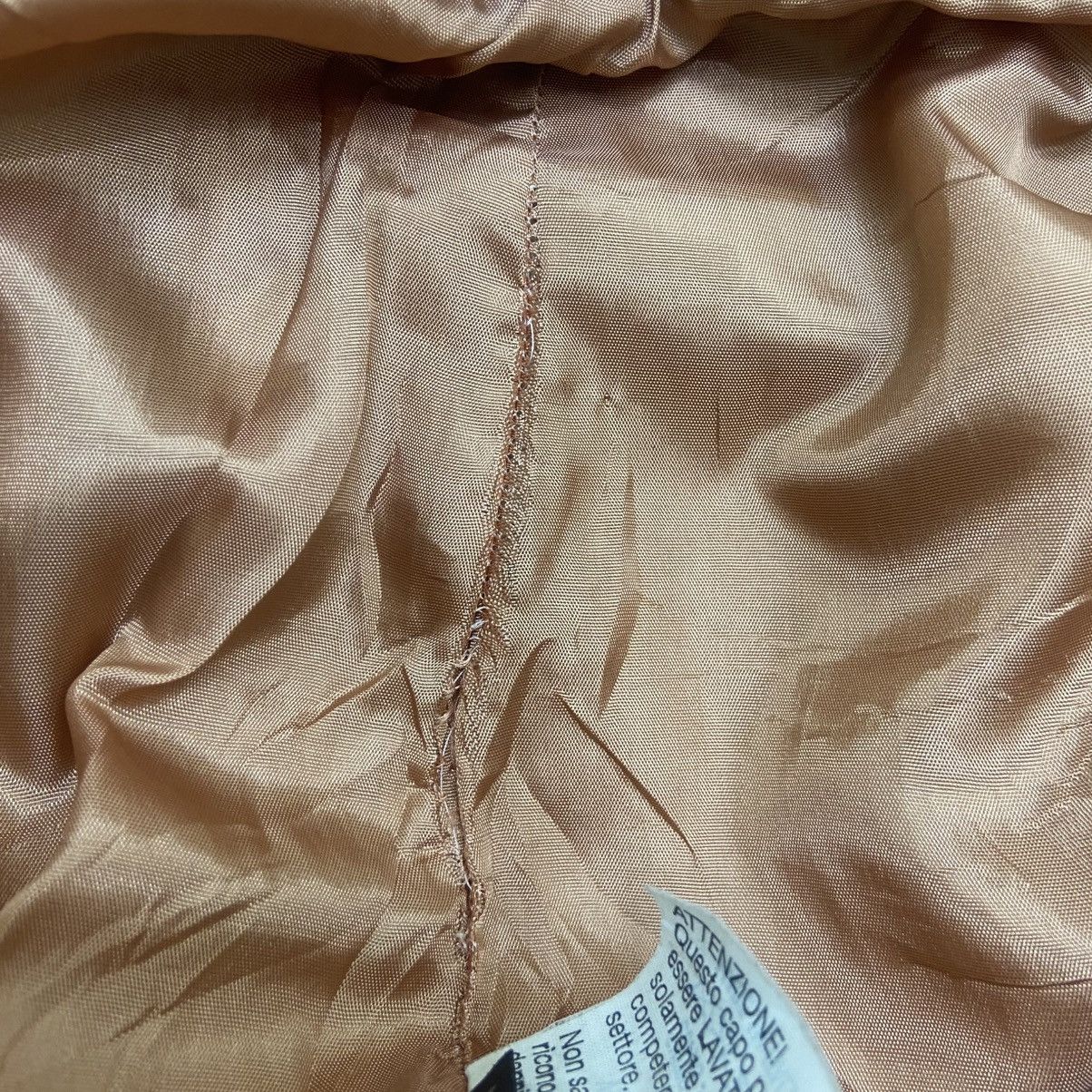 Fendi 🔥Fendi Pink Metallic Leather Blazer & Skirt Size M / US 6-8 / IT 42-44 - 23 Thumbnail