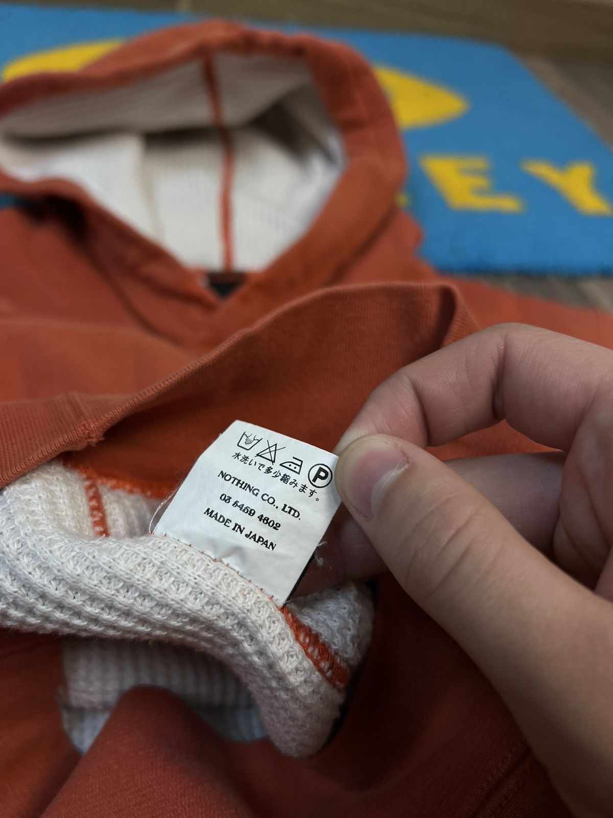 Pledge Pledge Japanese Scull Orange Heavy Hoodie Size US M / EU 48-50 / 2 - 13 Thumbnail