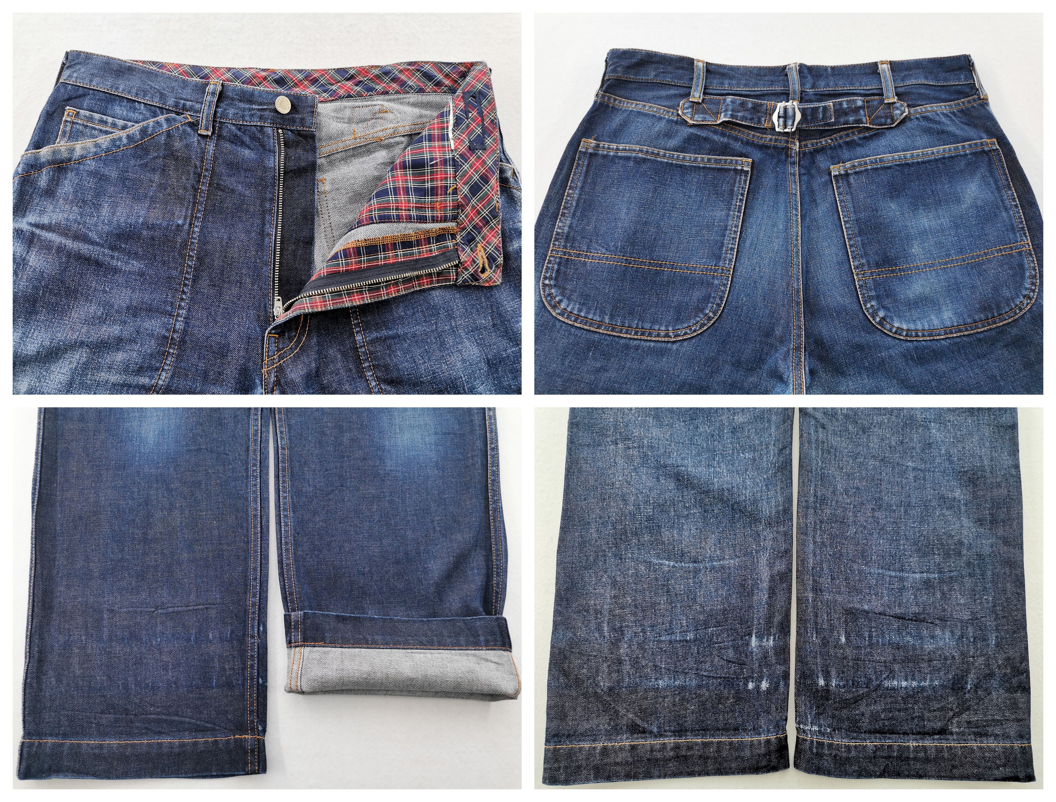 Comme des Garcons Vintage 90s Comme Des Garcons Back Buckle Denim Size 34 Size US 34 / EU 50 - 6 Thumbnail