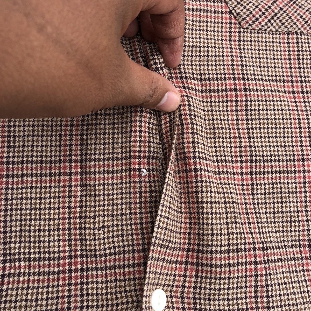 Japanese Brand 🔥Rare🔥🇯🇵Coen Smiths Checkerd Workers Buttons Pockets Shirts Size US M / EU 48-50 / 2 - 12 Thumbnail