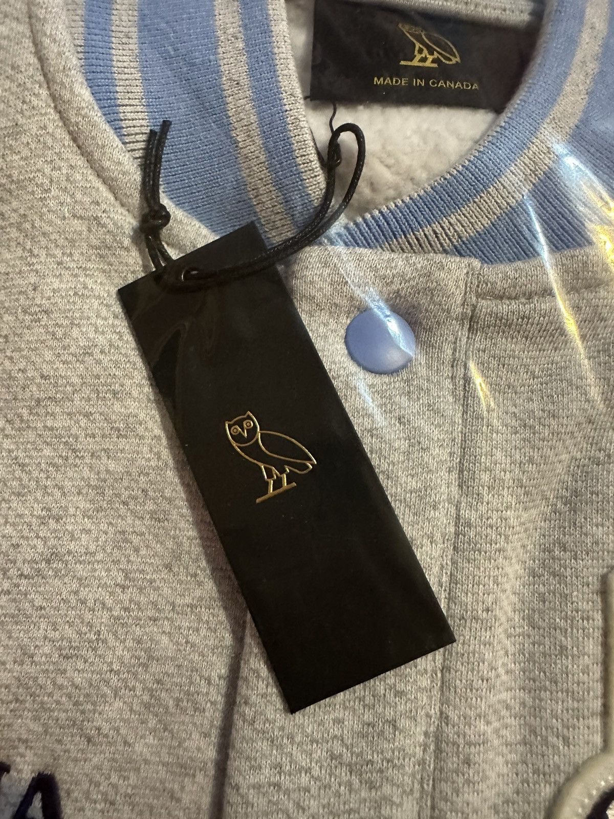 NCAA × October's Very Own OVO x NCAA NORTH CAROLINA TAR HEELS VARSITY JACKET BRAND NEW Size US L / EU 52-54 / 3 - 8 Thumbnail
