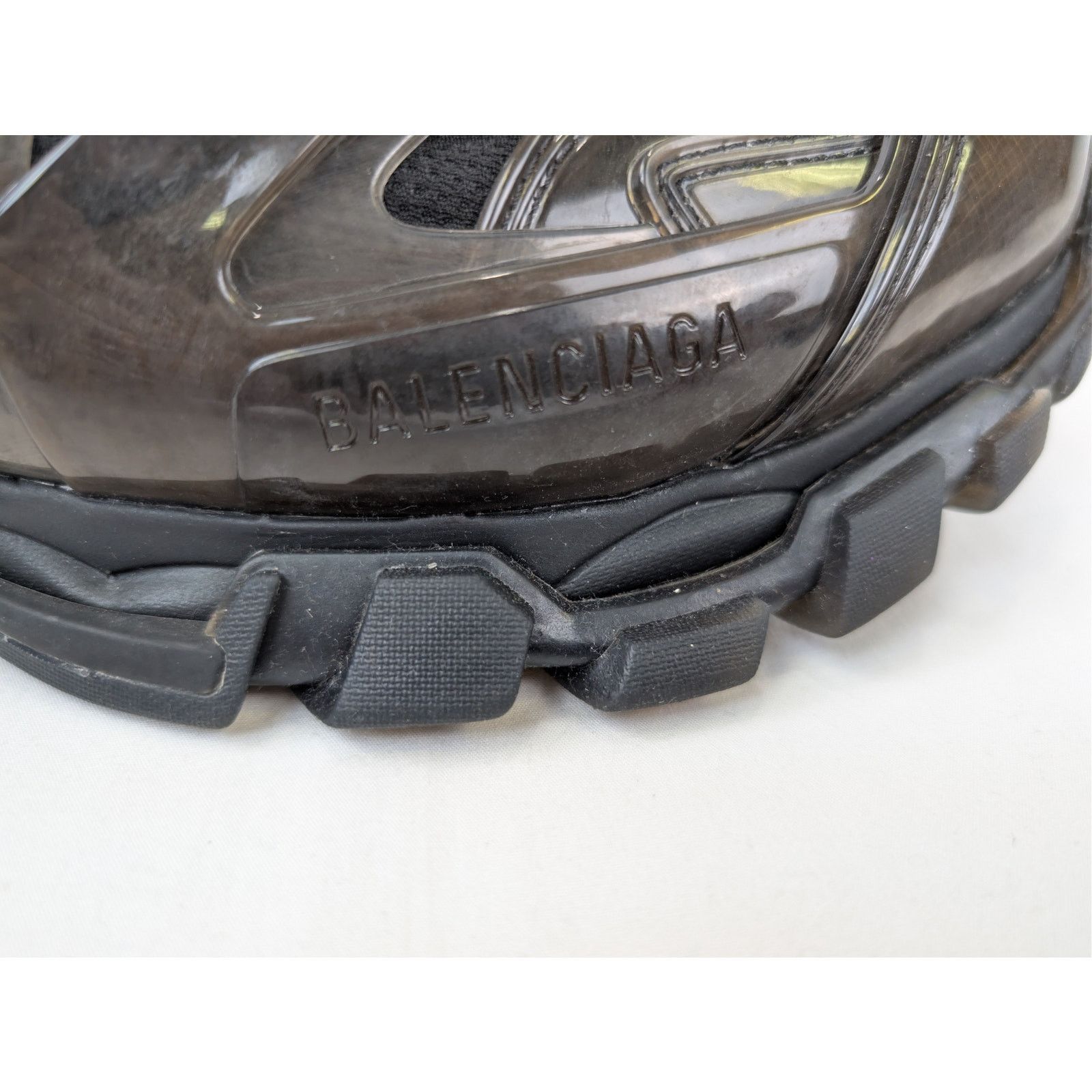 Balenciaga o1rshd1 Track Jelly Fish Track Sneakers in Black Size US 10 / EU 43 - 5 Thumbnail