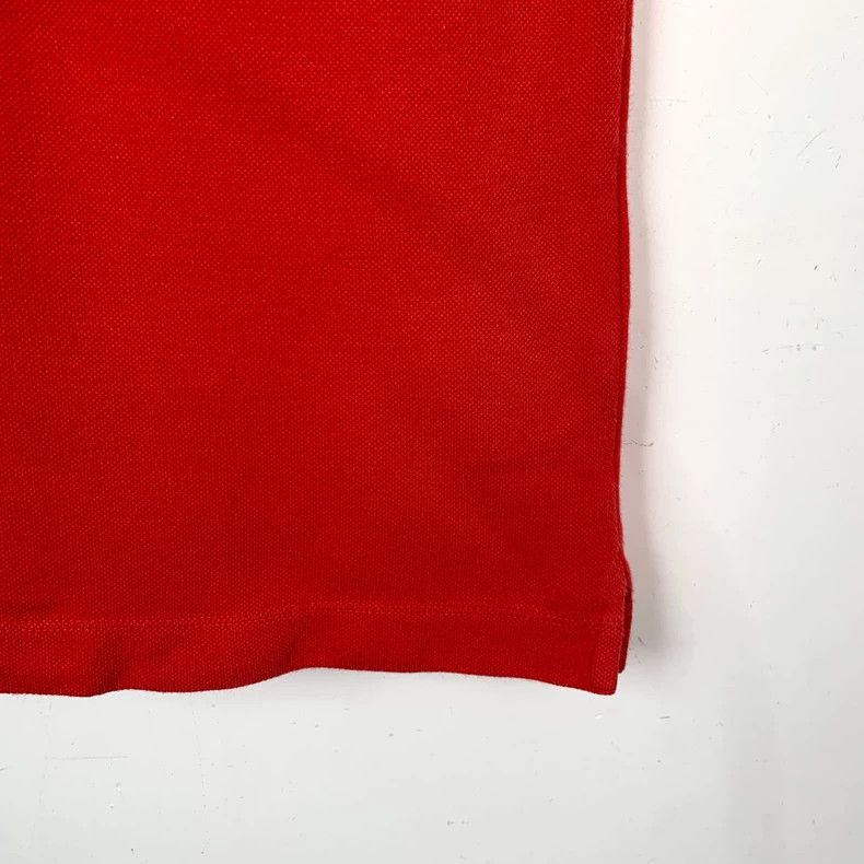 Gucci Gucci Red and white color matching logo embroidered cotton Size US S / EU 44-46 / 1 - 5 Thumbnail
