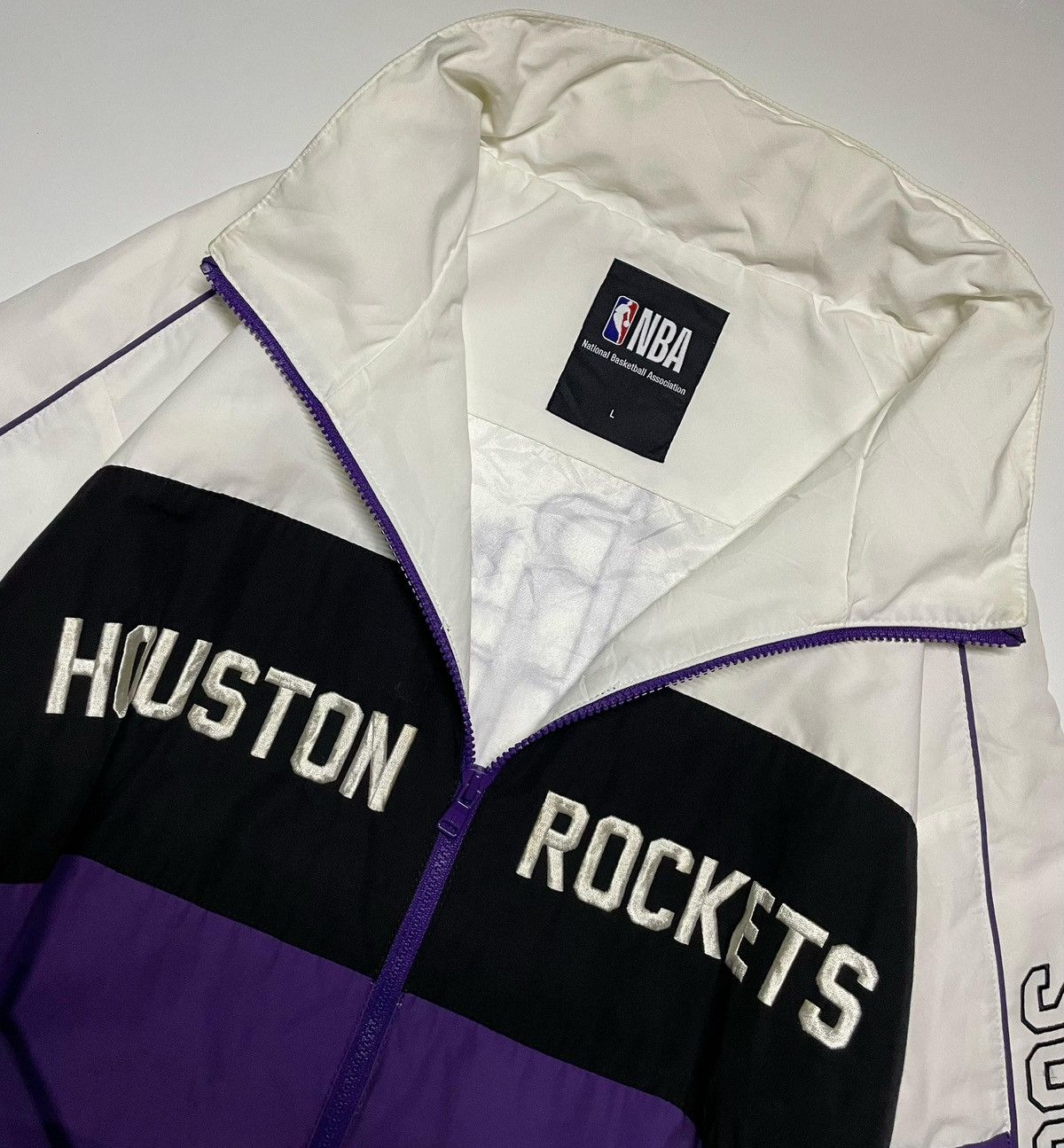 MLB × NBA Houston Rockets NBA Basketball sportwear windbreaker jacket Size US L / EU 52-54 / 3 - 12 Thumbnail