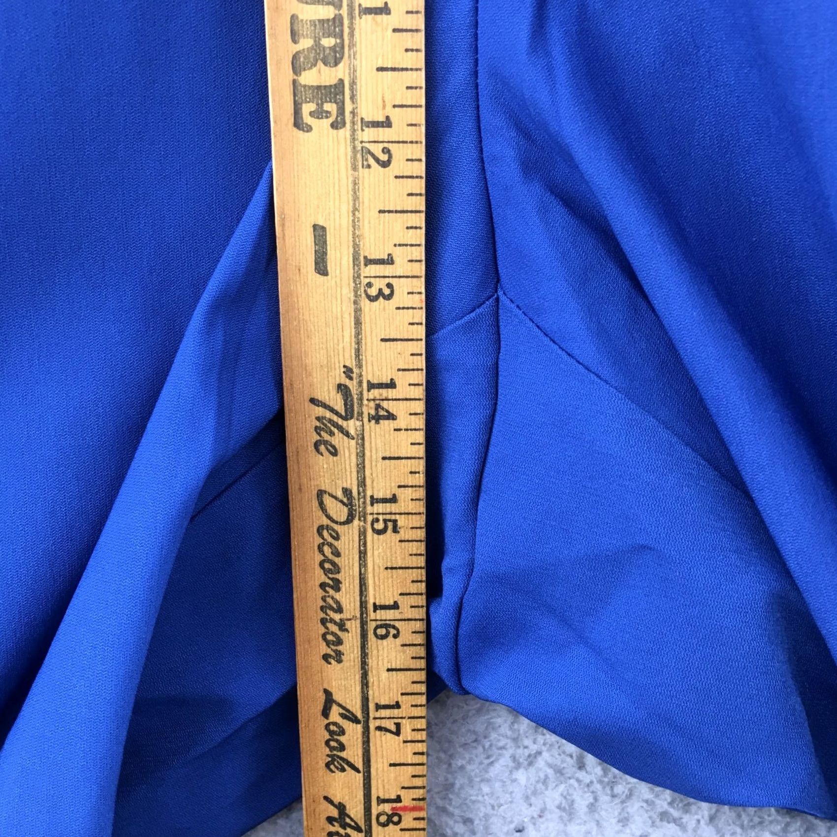 Worthington Worthington Skinny Pants Womens 26W Blue Solid Rayon Blend High Rise Casual NWT Size 26" / US 2 / IT 38 - 5 Thumbnail