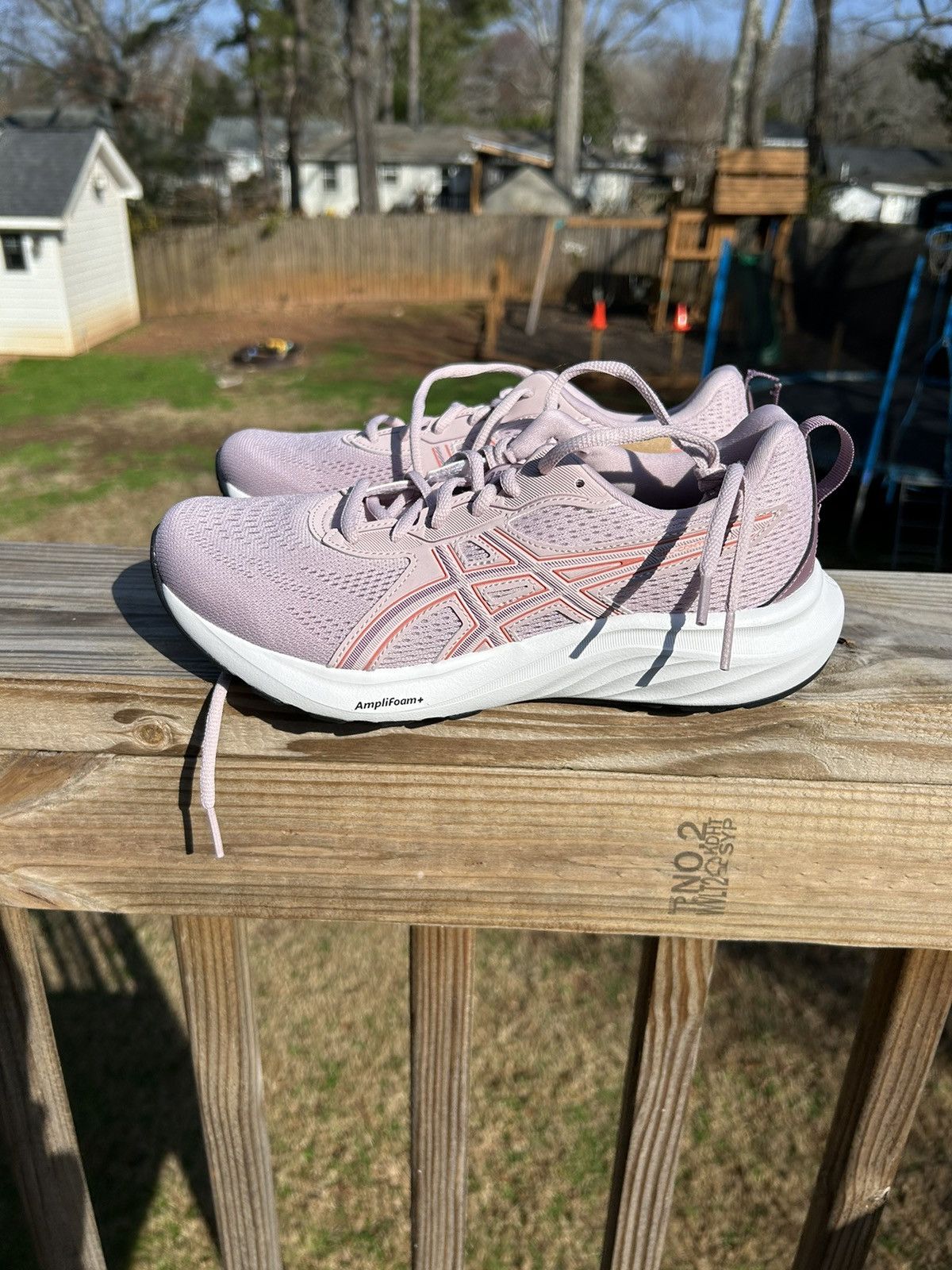 Asics Asics Pink Sneakers Size US 8.5 / IT 38.5 - 3 Thumbnail