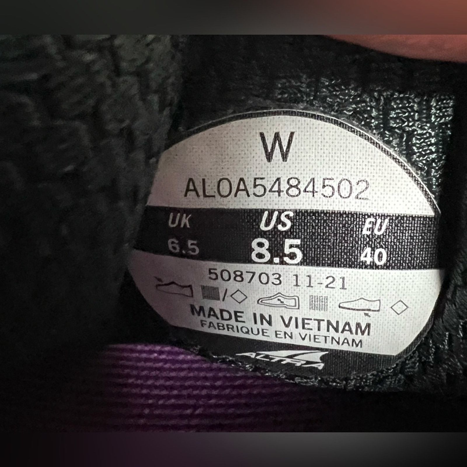 Altra Altra Paradigm 6 Shoes Womens Size 8.5 Purple Footshape EUC Size US 8.5 / IT 38.5 - 9 Thumbnail