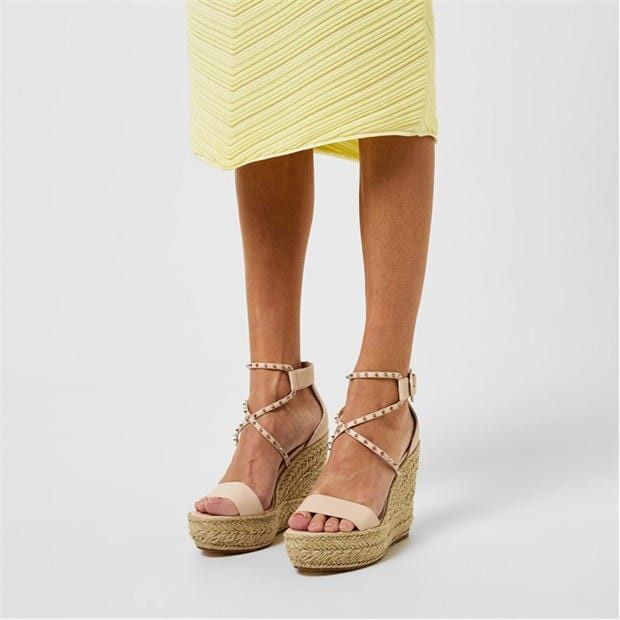 Christian Louboutin Chocazeppa Spikes 120mm Espadrille Wedges Size US 6 / IT 36 - 2 Thumbnail
