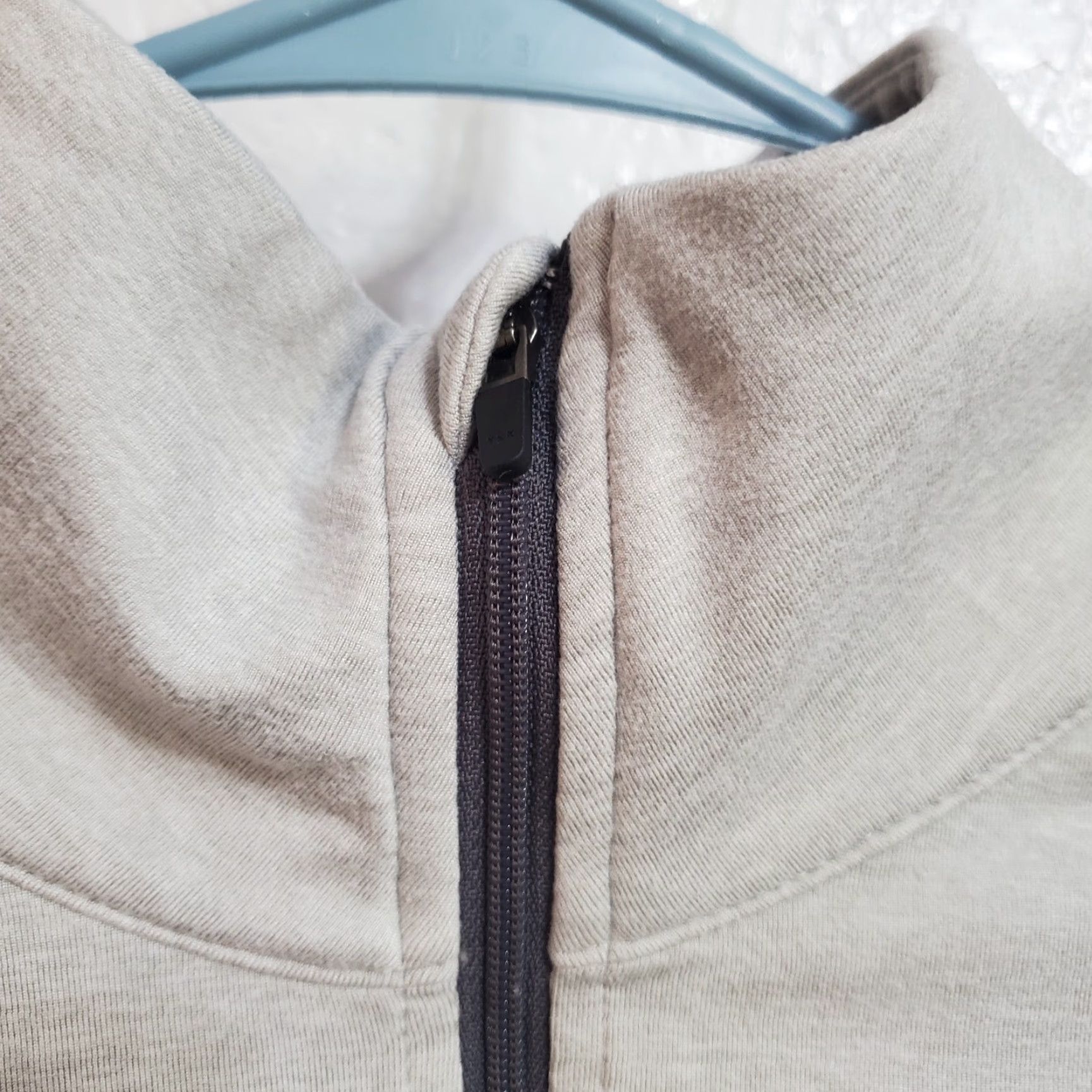 Marine Layer VINTAGE Marine Layer Sweatshirt Raglan 1/4 Zip Women S Gray Rainbow Trim Pullover Long Sleeve Mock Neck Pockets Moisture Wicking 4 Way Stretch Size S / US 4 / IT 40 - 5 Thumbnail