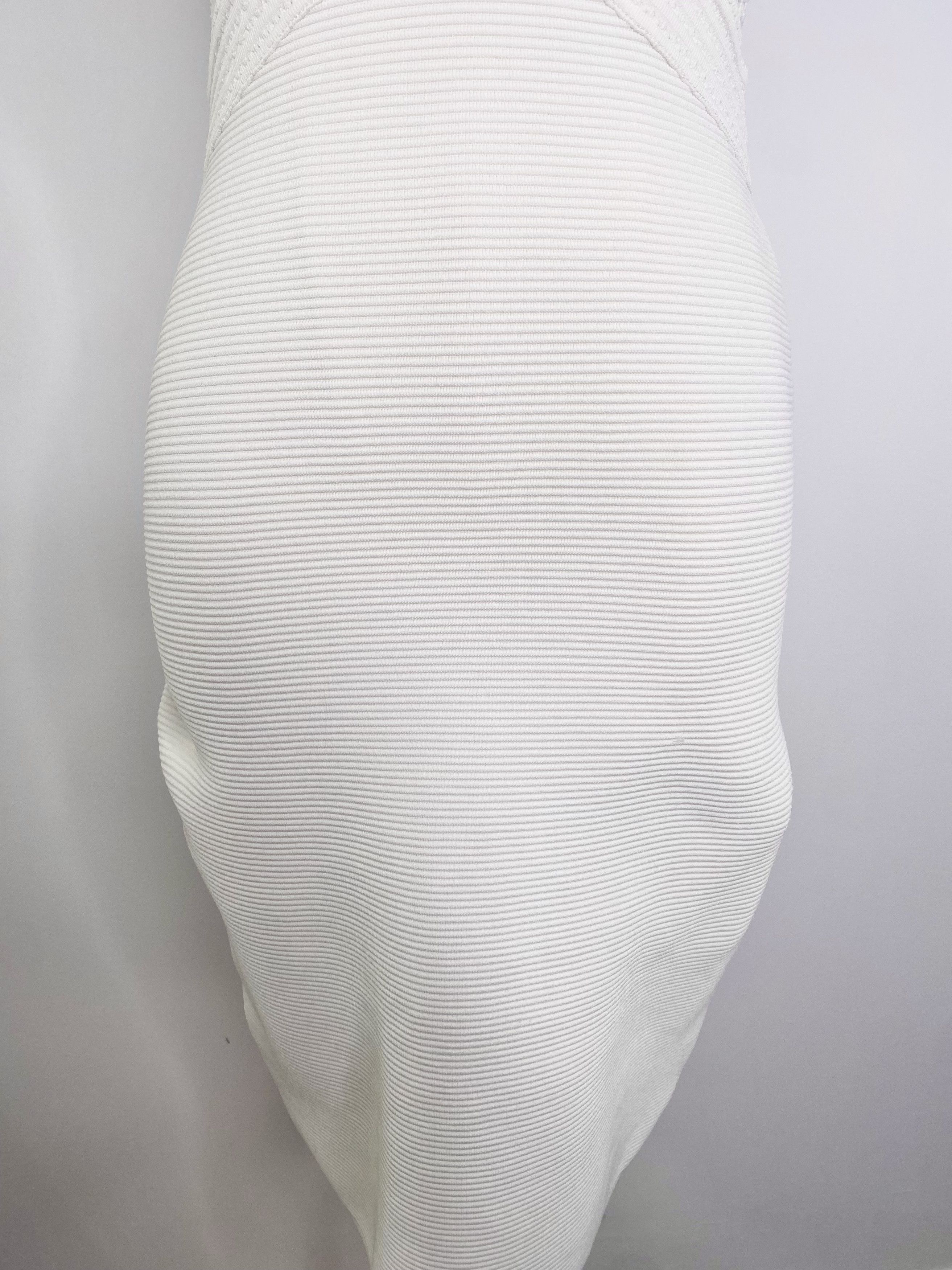 Guess Guess - White Bondage Bodycon Dress Size S / US 4 / IT 40 - 5 Thumbnail