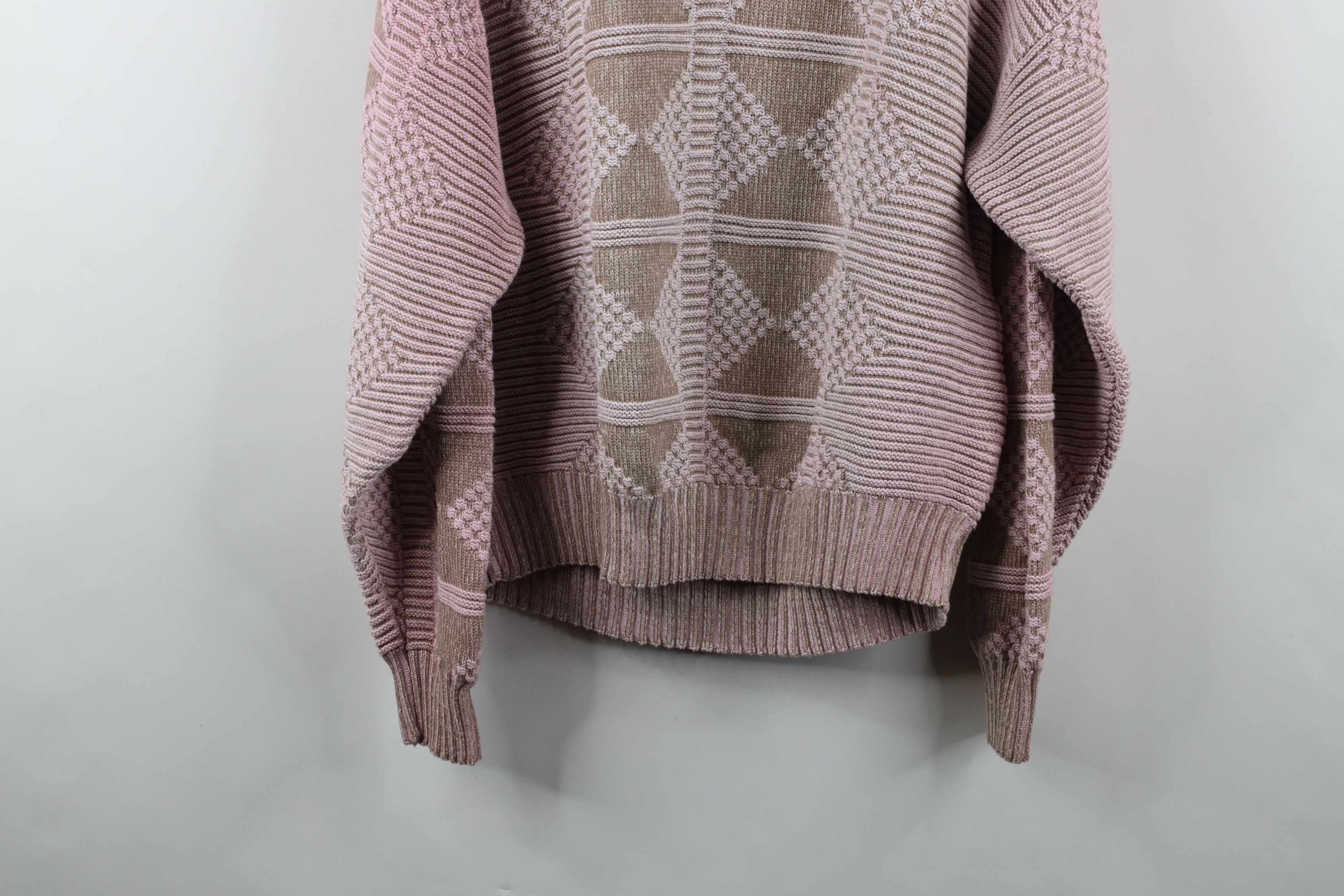 Vintage Vintage 90s Streetwear Chunky Ribbed Knit Sweater USA Size XL / US 12-14 / IT 48-50 - 11 Thumbnail