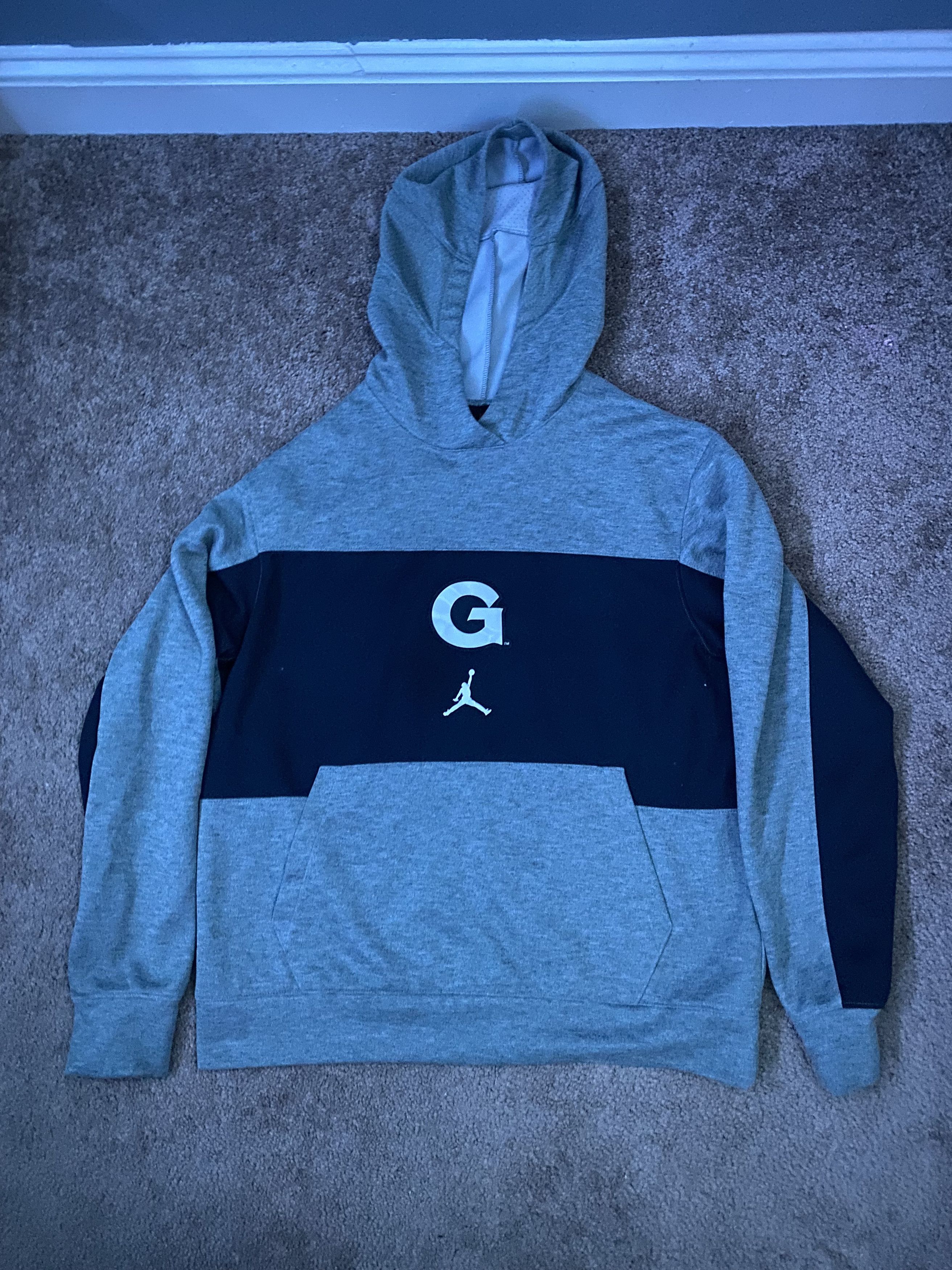 Nike University of Georgetown Jordan Hoodie Size US M / EU 48-50 / 2 - 1 Preview
