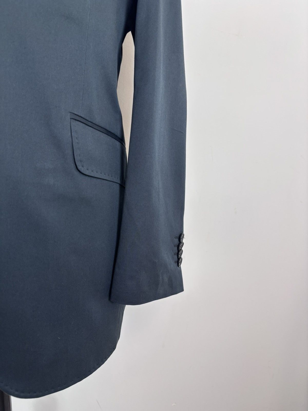 Patrick Hellmann Collection Patrick Hellmann Men’s 2-Piece Dark Teal Green Suit Size 40R - 7 Thumbnail