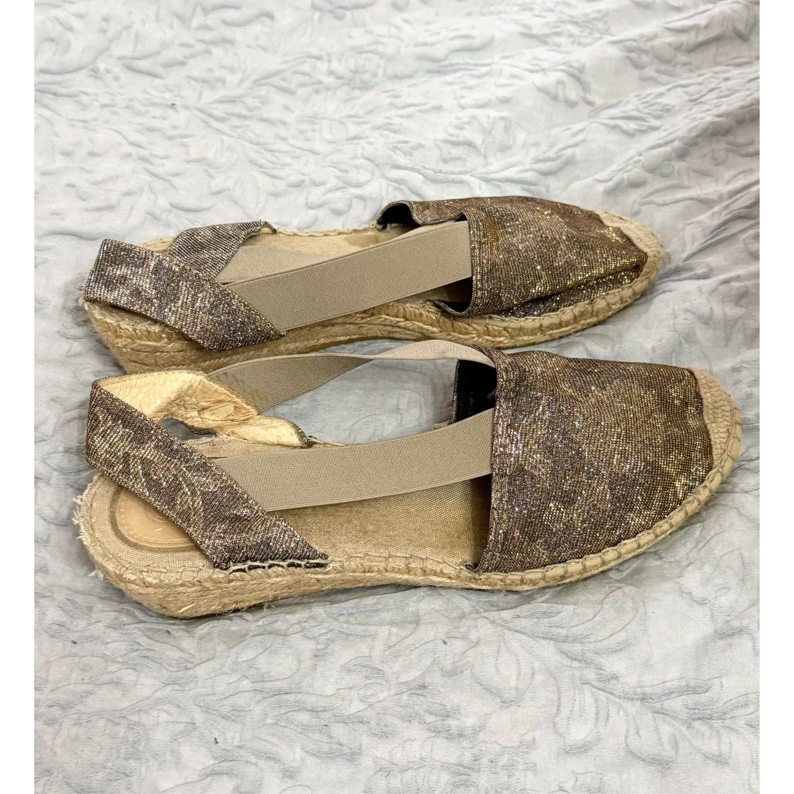 Other Vidarreta glitter slingback heel Espadrille Sandals 41 Size US 11 / IT 41 - 3 Thumbnail