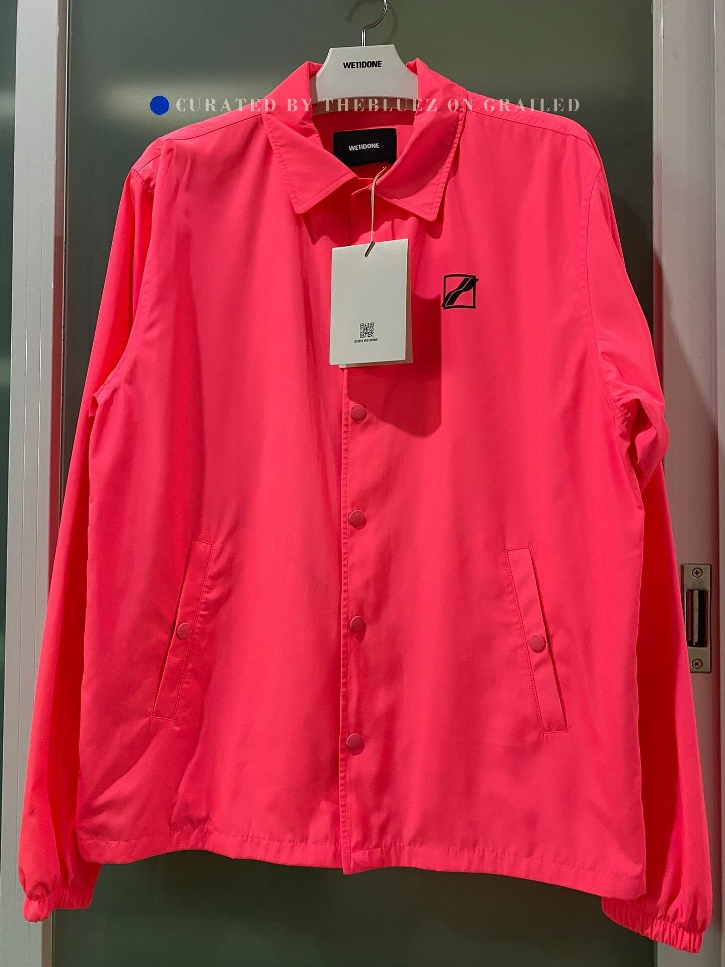 WE11DONE we11done Logo Collar Jacket Size US XS / EU 42 / 0 - 1 Thumbnail