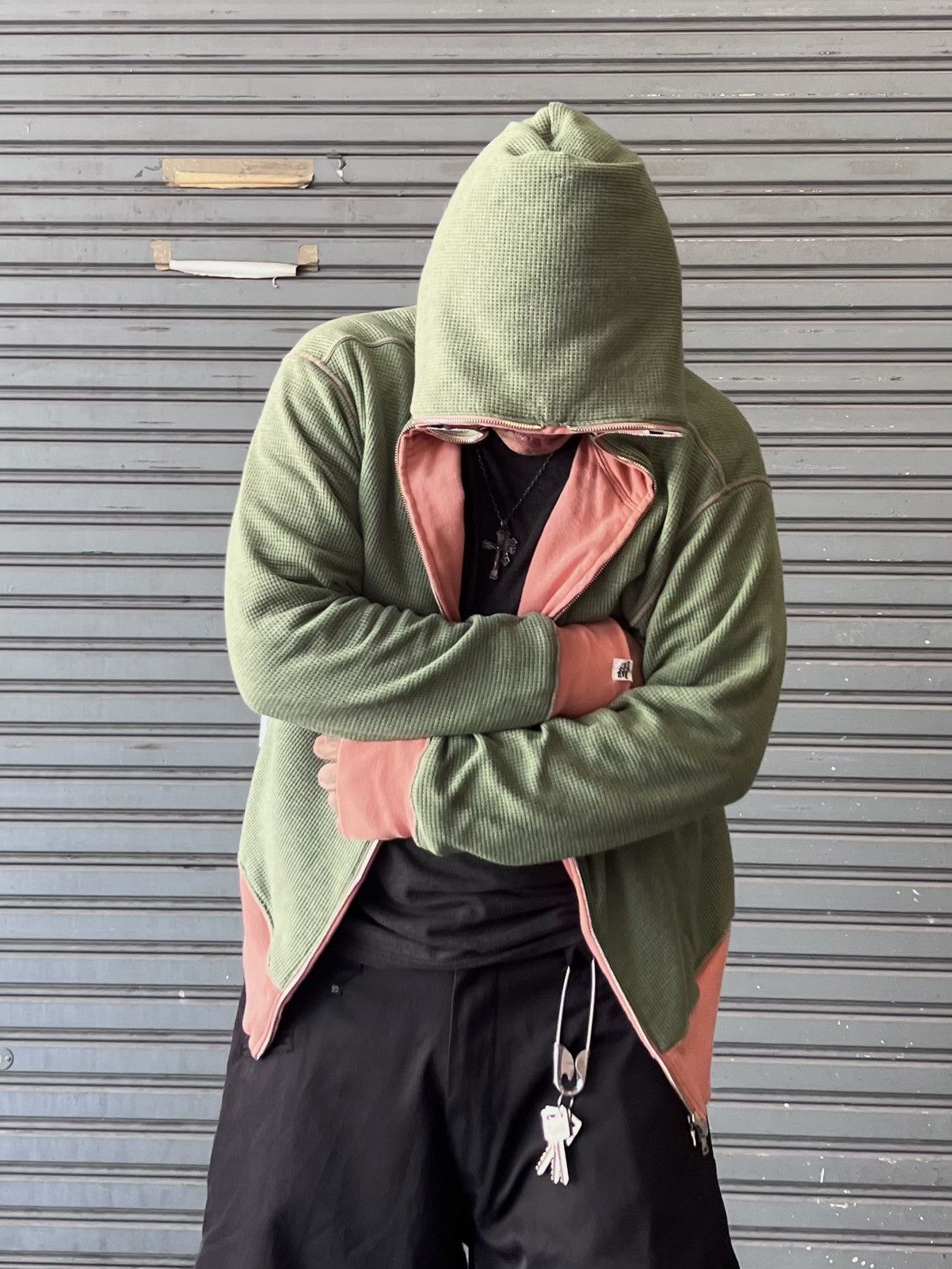 Bape BAPE OG 2ND 2006 NFS "Salmon" PONR Shark Hoodie Size US S / EU 44-46 / 1 - 7 Thumbnail