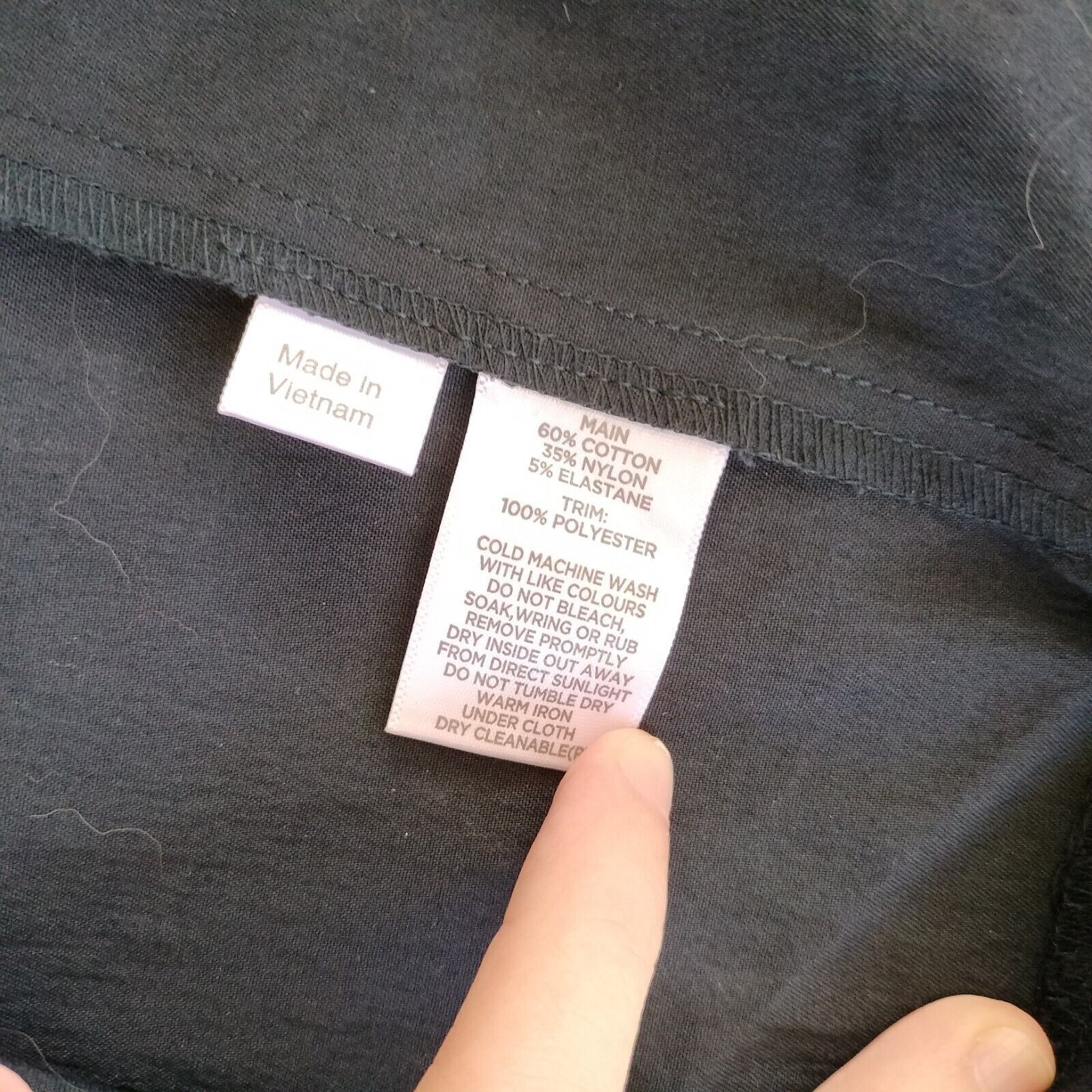 Designer Sportscraft Skirt High Waisted Pencil Corporate Workwear Size 30" / US 8 / IT 44 - 11 Thumbnail
