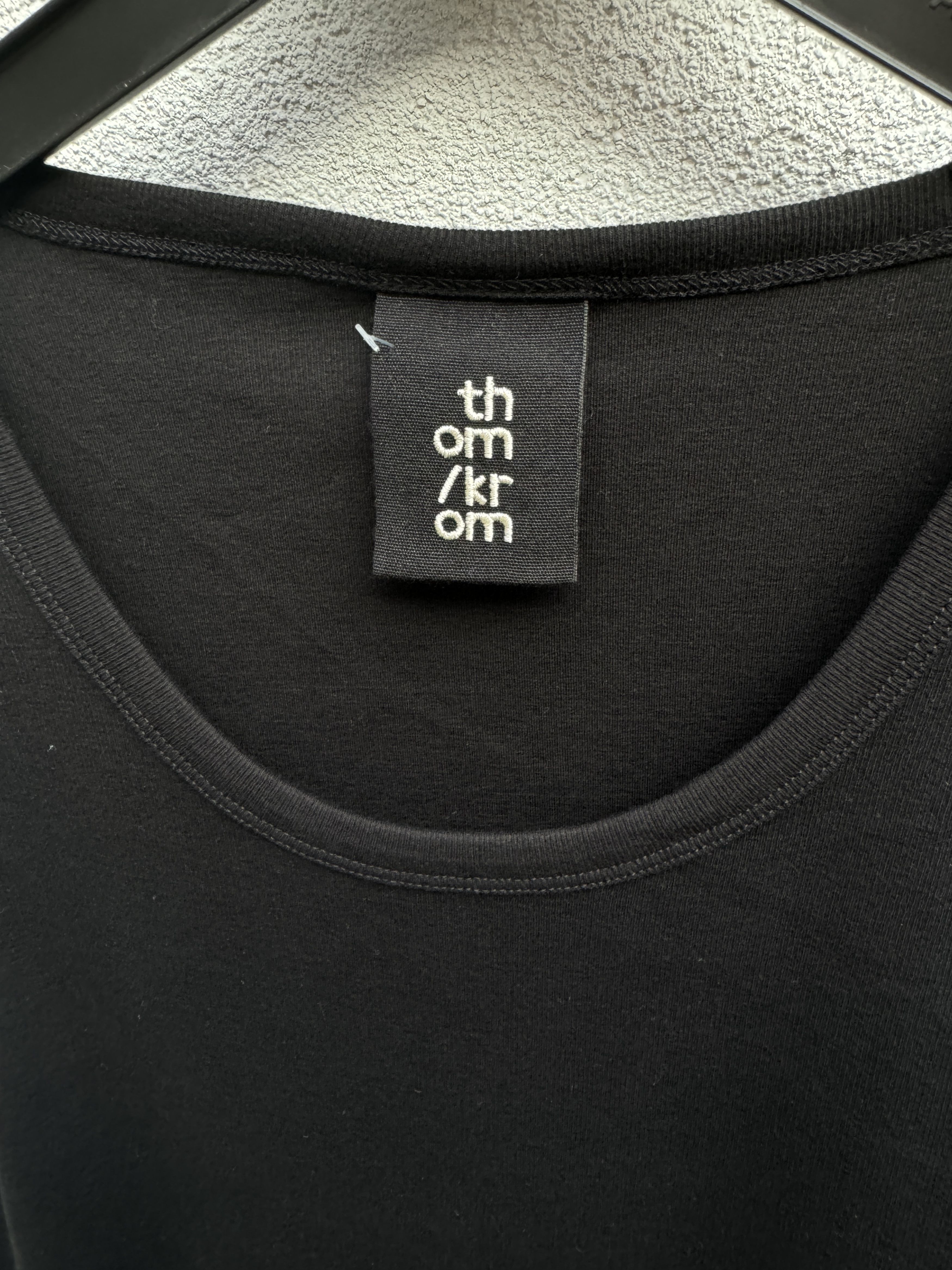 Thom Krom Thom Krom Black Tank Top S Size US S / EU 44-46 / 1 - 5 Thumbnail