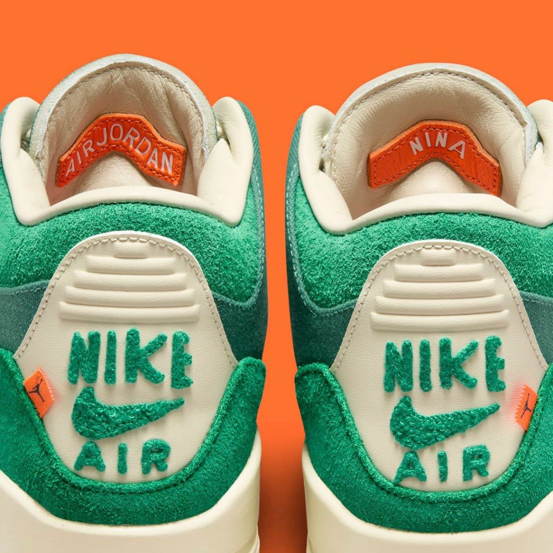 Jordan Brand FZ7974-300 AJ3 AiR JORDAN 3 OG SP BiCOASTAL MALACHiTE FOSSiL Size US 10 / EU 43 - 2 Thumbnail