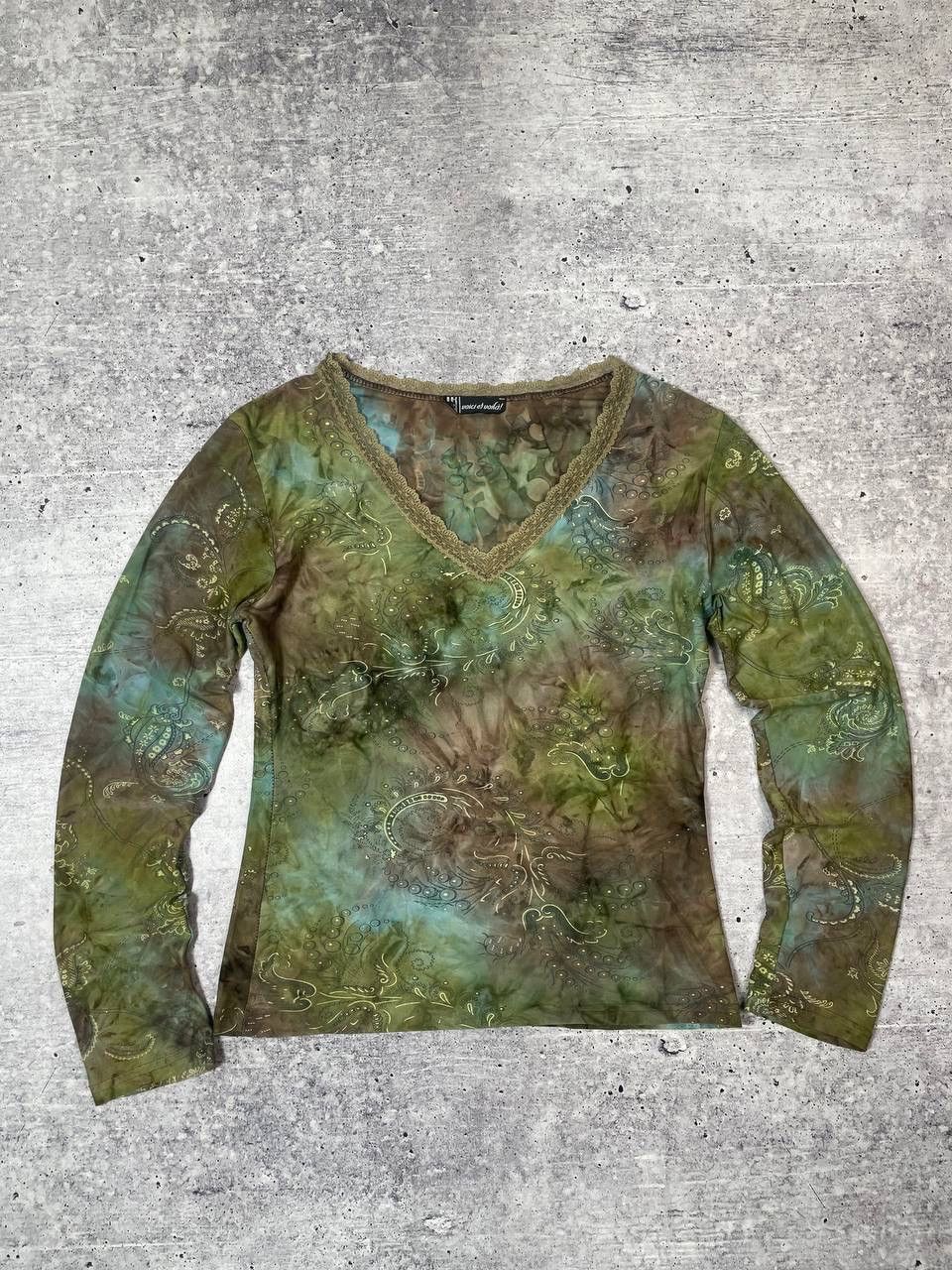 Hysteric Glamour Vintage Save The Queen Jean Paul Gaultier Style Mesh Top Y2K Size M / US 6-8 / IT 42-44 - 1 Thumbnail