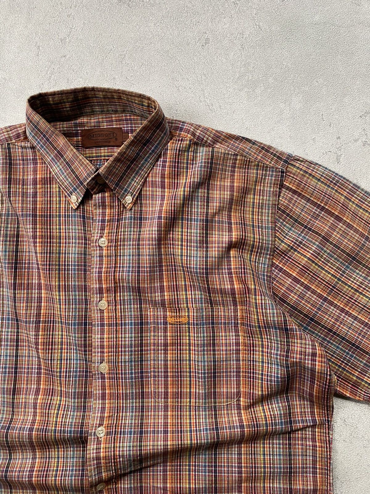 Missoni Vintage 90’s Missoni button up shirt Size US L / EU 52-54 / 3 - 4 Thumbnail