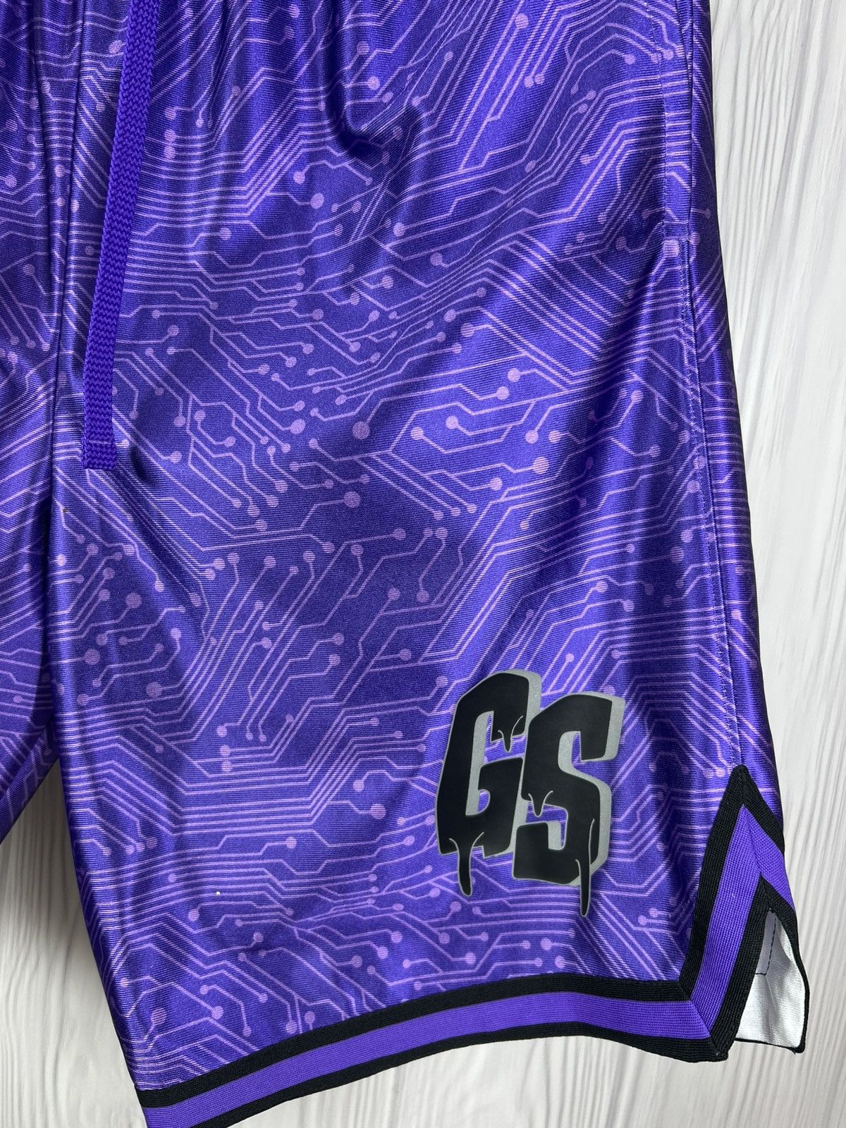 Nike Nike Space Jam Lebron James Goon Squad Purple Shorts Size M Size US 32 / EU 48 - 3 Thumbnail