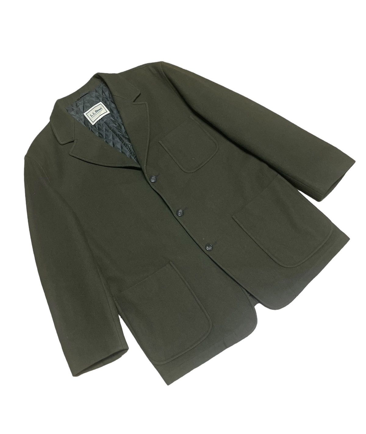 L.L. Bean × Vintage Vintage L.L. Bean Wool Jacket Size US M / EU 48-50 / 2 - 6 Thumbnail