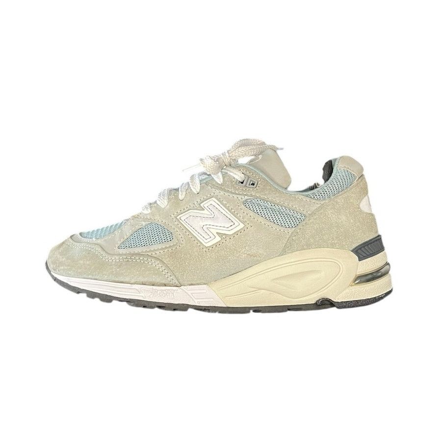 New Balance Mens Kith x New Balance 990v2 USA Storm Blue White Size 6 B9 Size US 6 / EU 39 - 1 Thumbnail