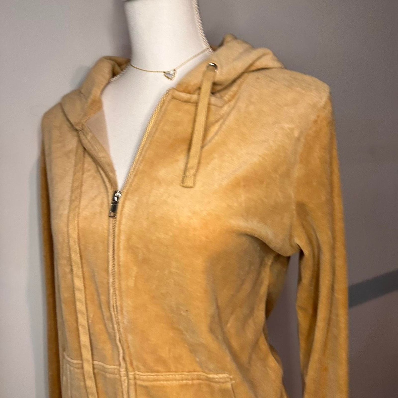 & Other Stories Velor Jacket Size Medium Y2k Size XS / US 0-2 / IT 36-38 - 5 Thumbnail