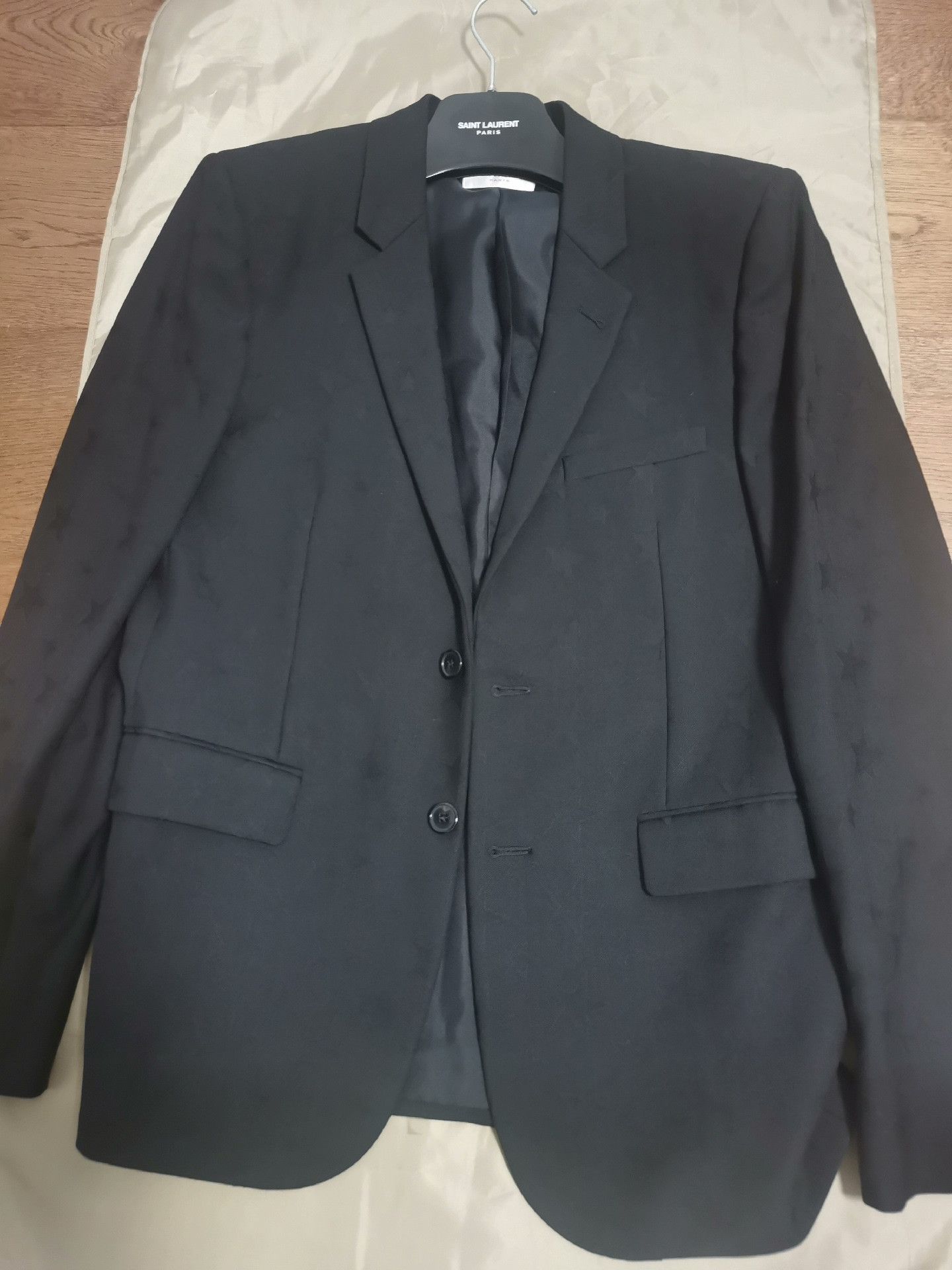 Saint Laurent Paris Saint Laurent Paris Star Pattern Blazer Size US L / EU 52-54 / 3 - 1 Thumbnail