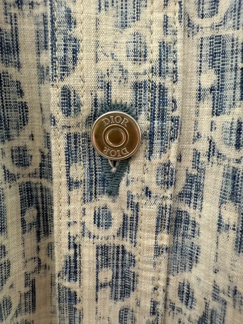 Dior Dior Long-sleeved shirt with full print of old flowers Size US XS / EU 42 / 0 - 4 Thumbnail