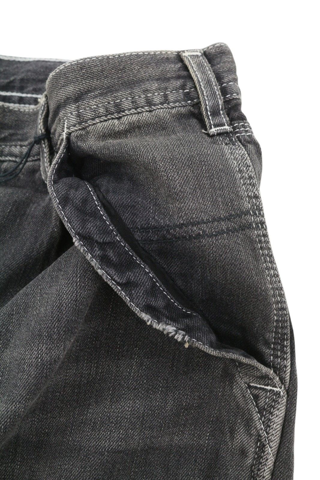 R13 CROP WIDELEG CARPENTER 26 Ellery Black Faded 87802 Size 26" / US 2 / IT 38 - 8 Thumbnail