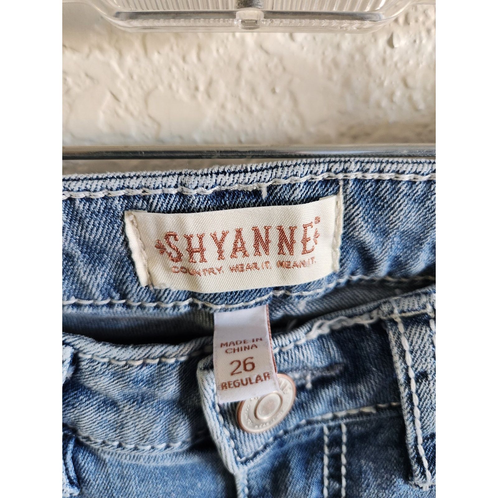 Other Shyanne Wide Leg Denim Light Wash Jeans- 26Wx34L Size 26" / US 2 / IT 38 - 7 Thumbnail