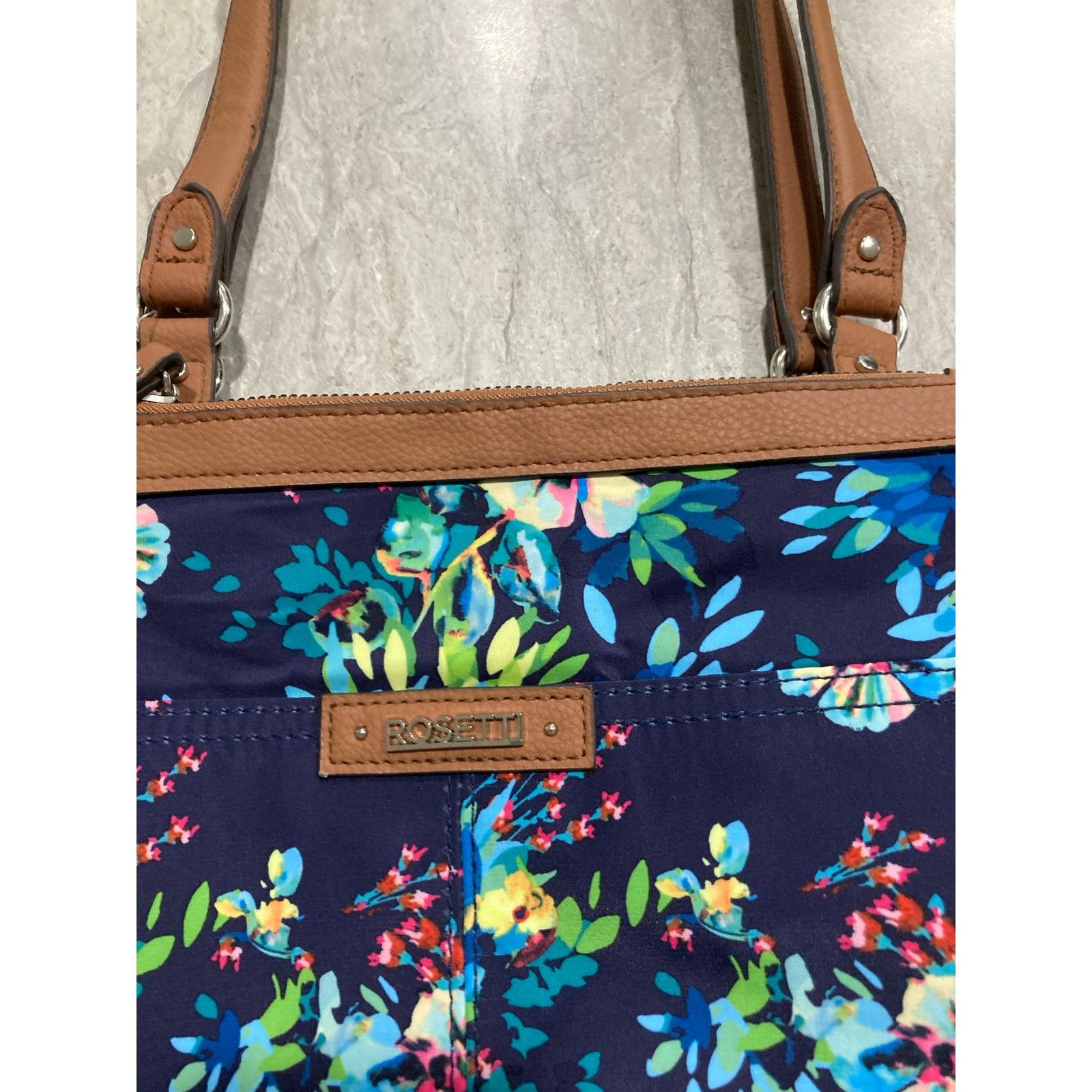 Other Rosetti Taryn Floral Shoulder Bag Multicolor Leatherette Size ONE SIZE - 11 Thumbnail