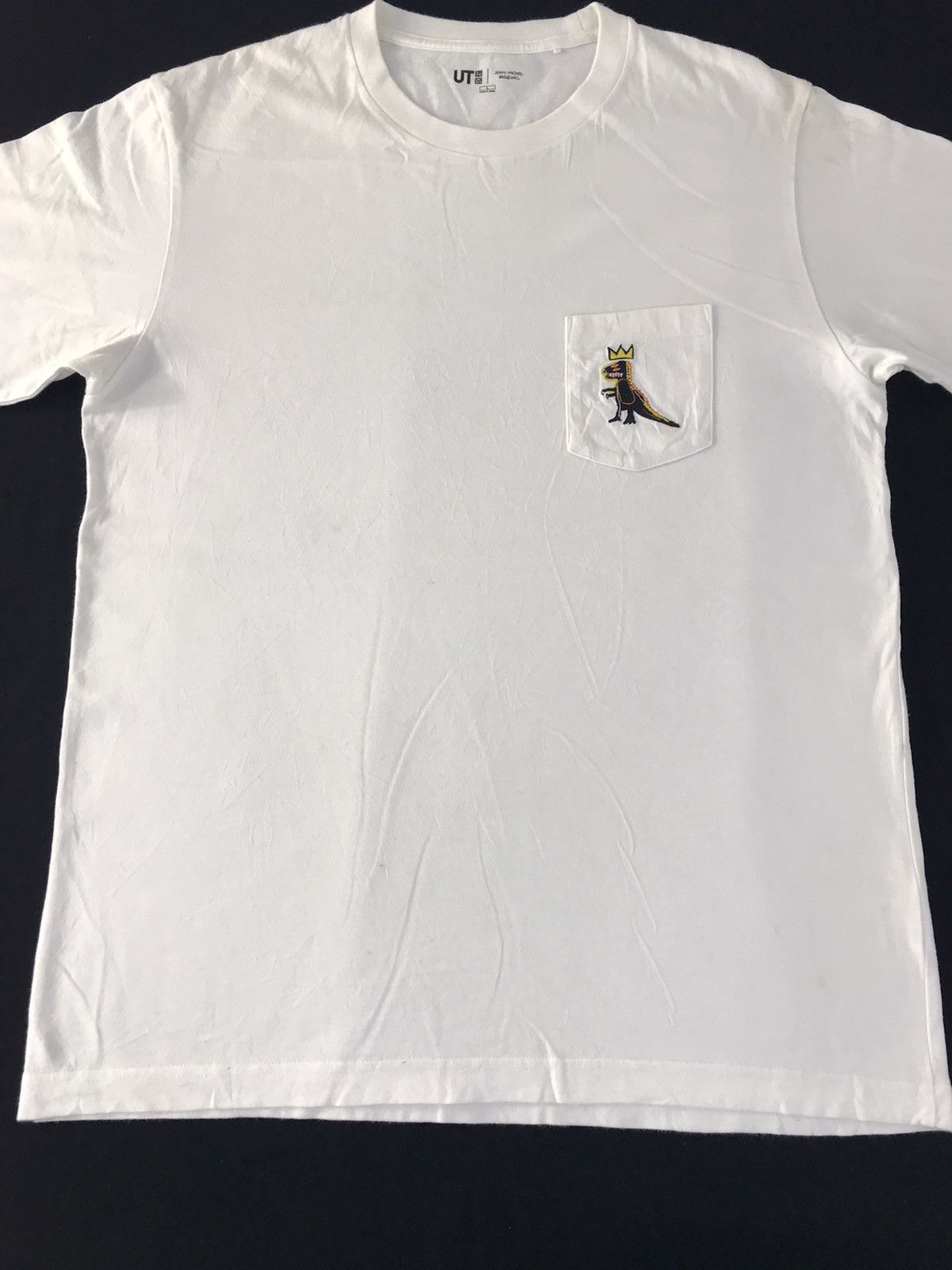 Jean-Michel Basquiat Jean Michel Basquiat Dinosaur Single Pocket Pop Art Tee Size US L / EU 52-54 / 3 - 3 Thumbnail