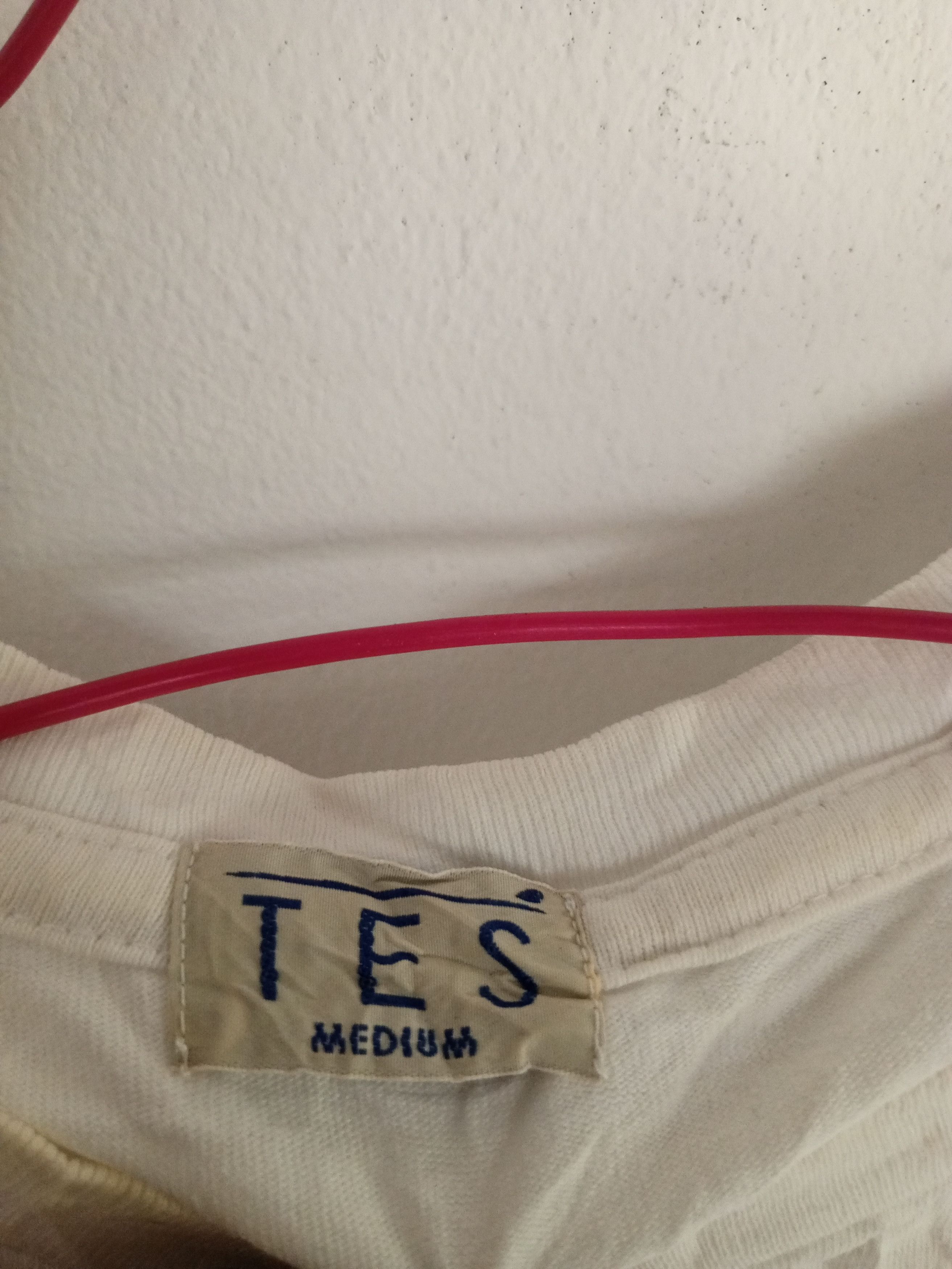Designer × Japanese Brand TES WHITE TEE JAPAN Size US L / EU 52-54 / 3 - 4 Thumbnail