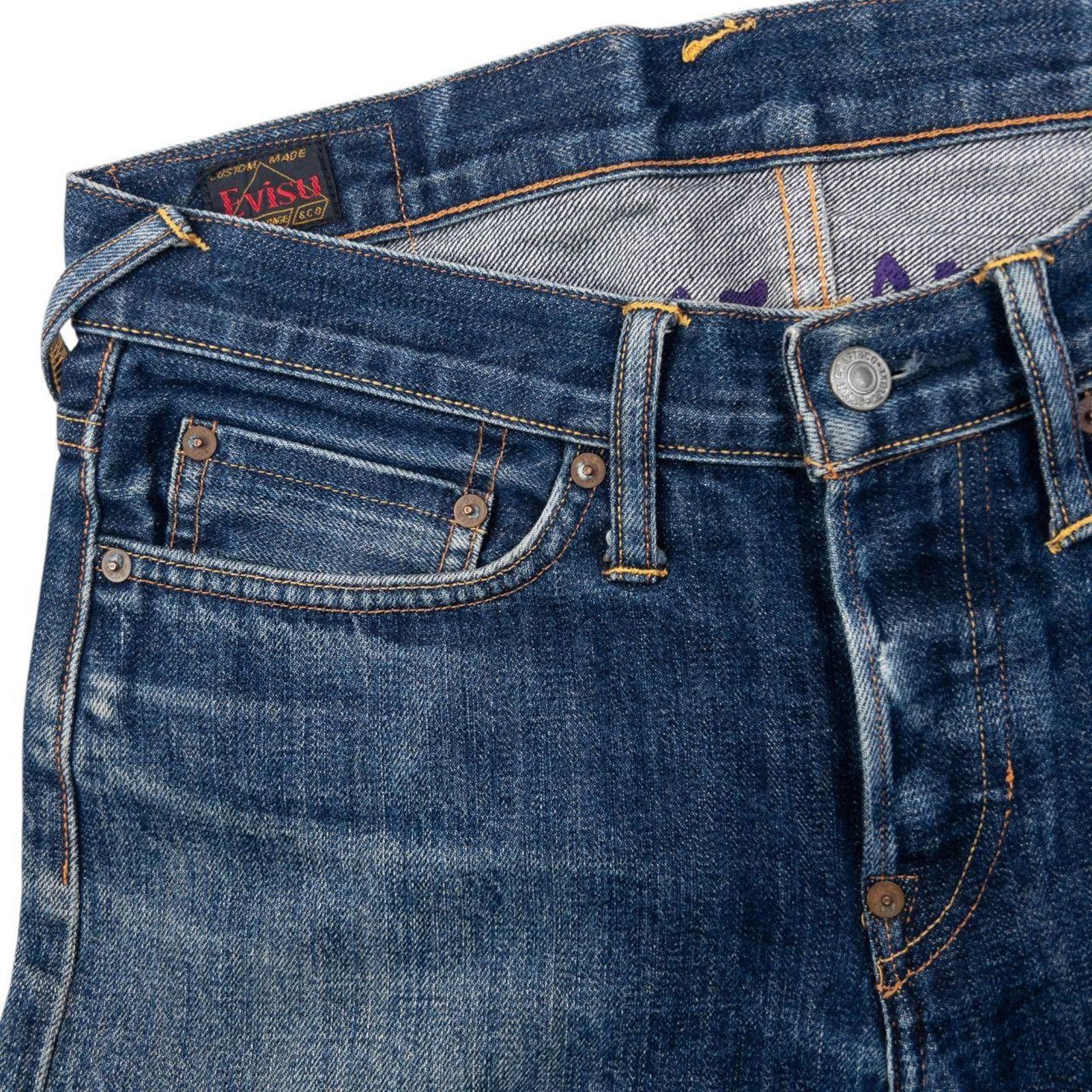 Evisu Vintage 2000s Evisu Robot Gull Japanese Denim Jeans Size W31 Size US 31 - 6 Thumbnail