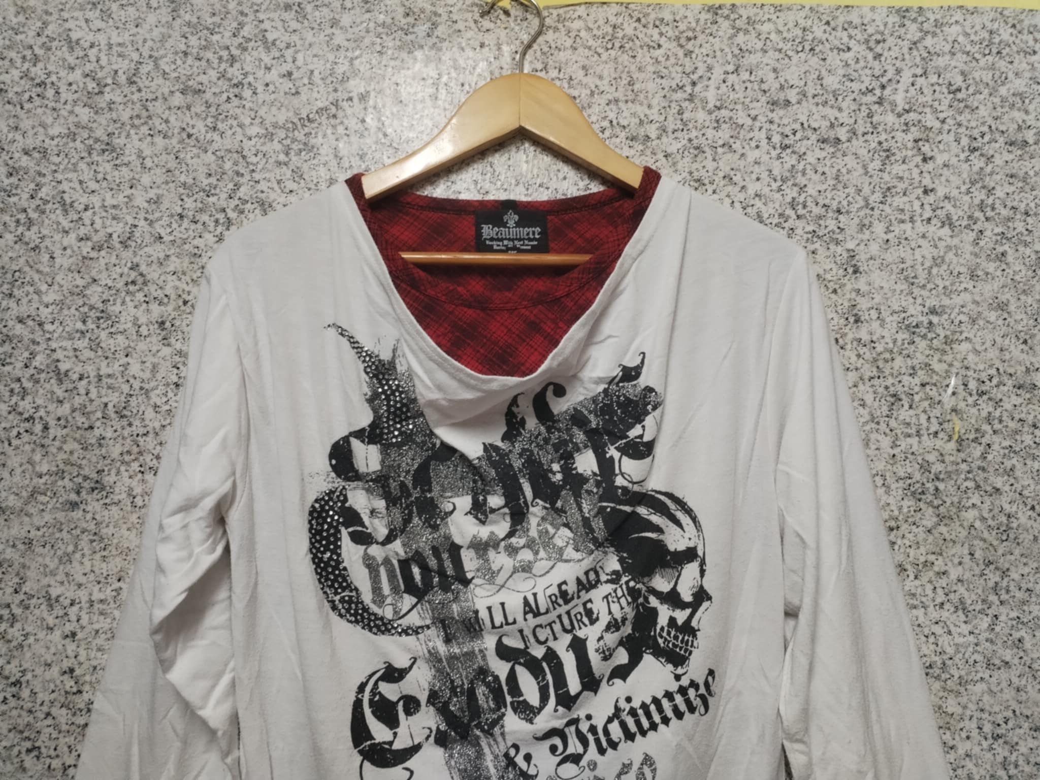 Hysteric Glamour 🔥 Rare 🔥 Vintage Beaumere japanese brand poem Very Rare Size M / US 6-8 / IT 42-44 - 3 Thumbnail