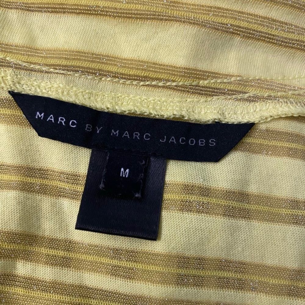 Marc By Marc Jacobs Marc by Marc Jacobs SZ M yellow striped tank top Size M / US 6-8 / IT 42-44 - 3 Thumbnail