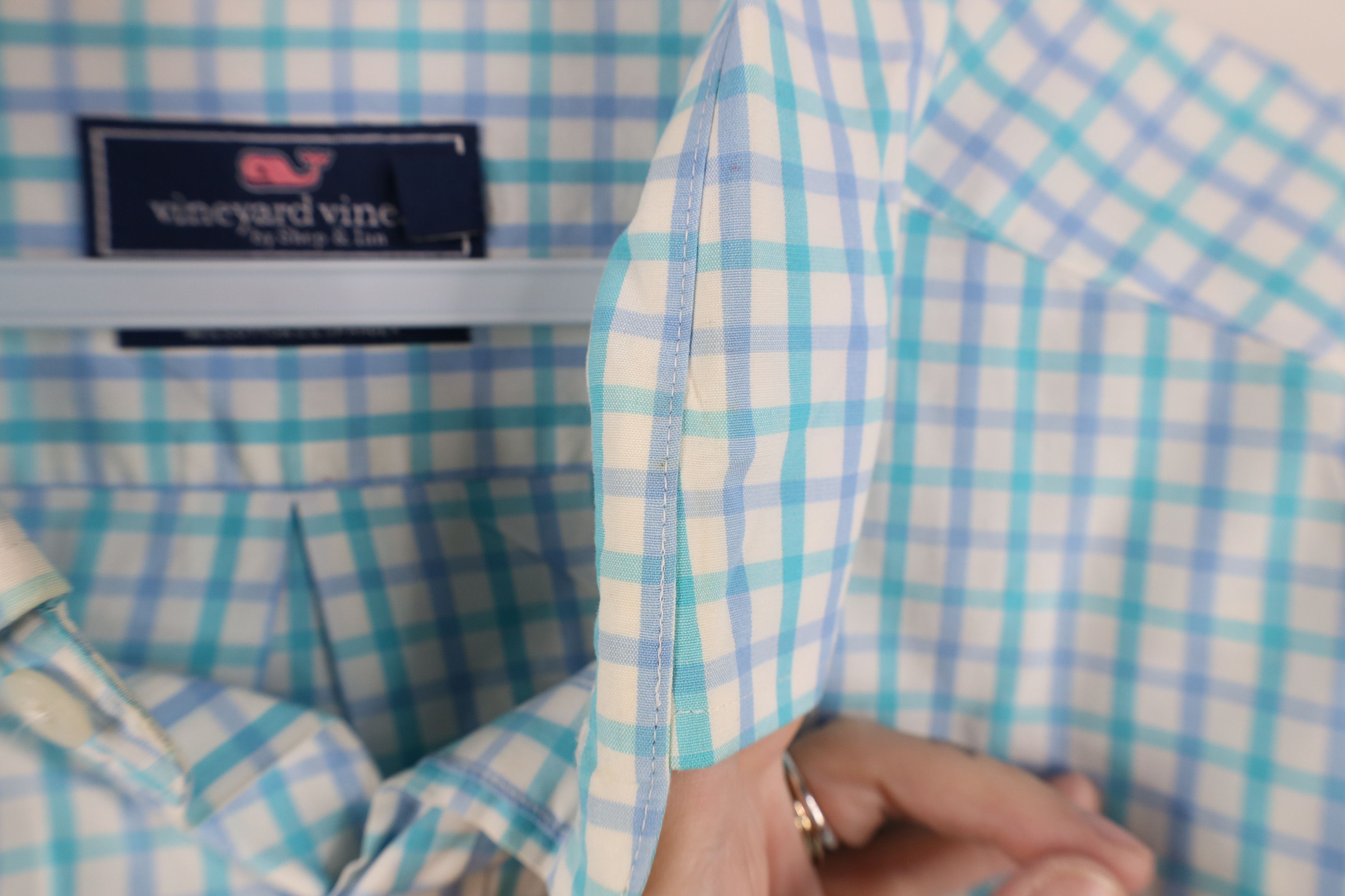 Vineyard Vines Vineyard Vines Fit Murray Stretch Collared Button Down Shirt Size US XL / EU 56 / 4 - 9 Thumbnail