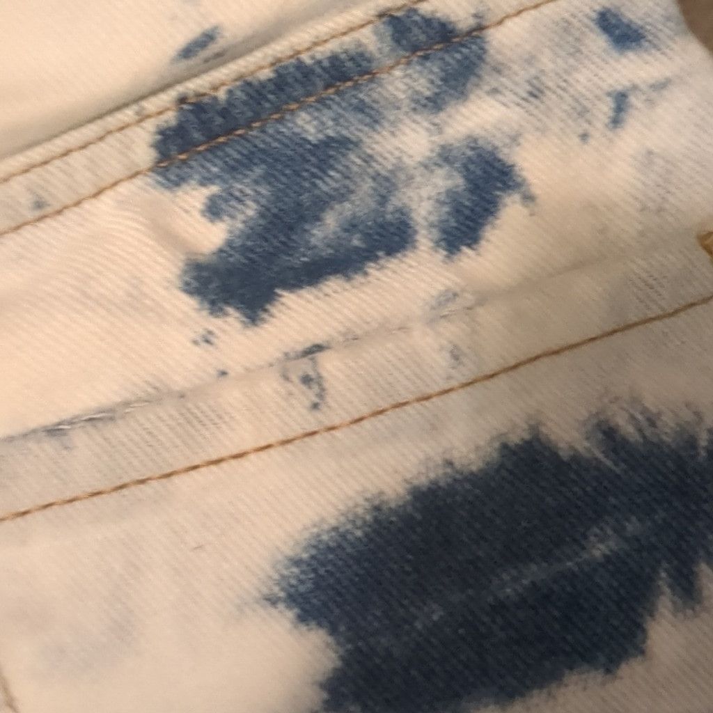 Pacsun PacSun Tie Dye High Waisted Straight Leg Jeans size 23 Size 23" - 5 Thumbnail