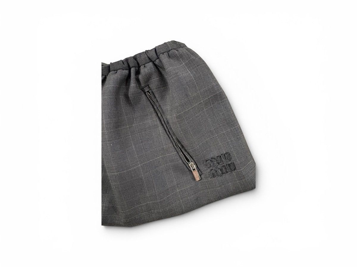 Miu Miu miu miu drawstring mini skirt Size 27" / US 4 / IT 40 - 2 Thumbnail