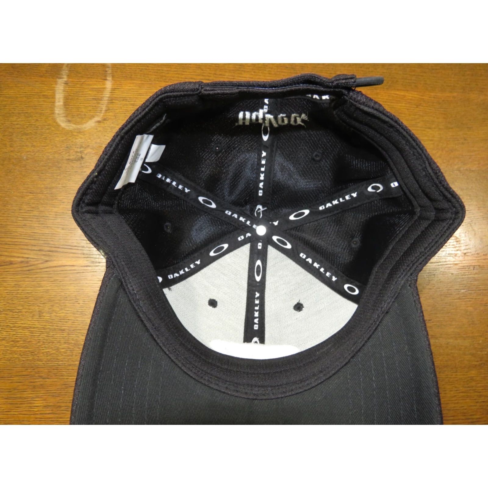 Oakley Vtg Oakley NWT Hy-Vee Food Store Sponsor Trucker Adjustable Hat Size ONE SIZE - 6 Thumbnail